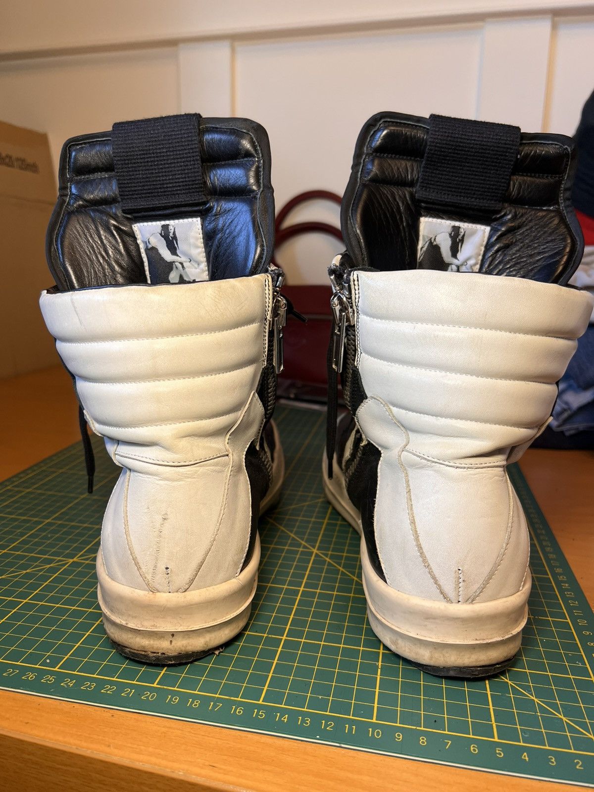 Rick Owens 2012 Rick Owens geobaskets Size US 12.5 / EU 45-46 - 9 Thumbnail