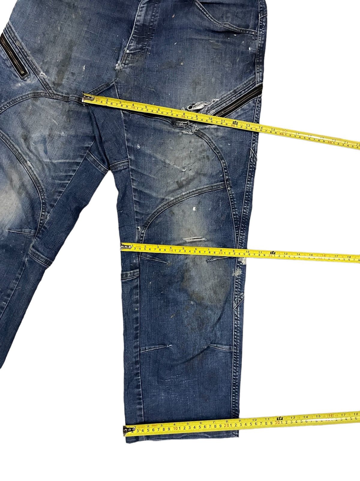 Dickies Dickies Paint Splatter Multipocket Distressed Baggy Jeans Size US 36 / EU 52 - 18 Thumbnail