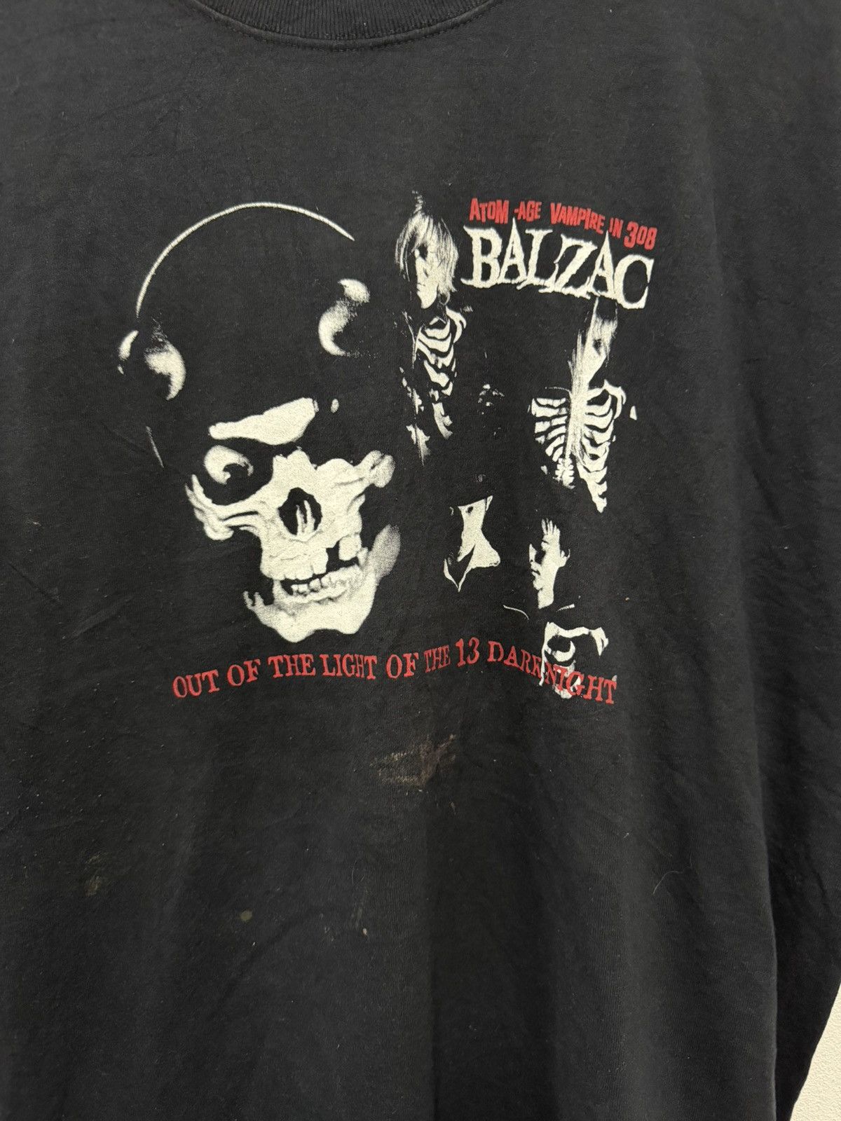Band Tees Vintage Balzac Atom Age vampire in 308 japanese band tee Size US XL / EU 56 / 4 - 3 Thumbnail