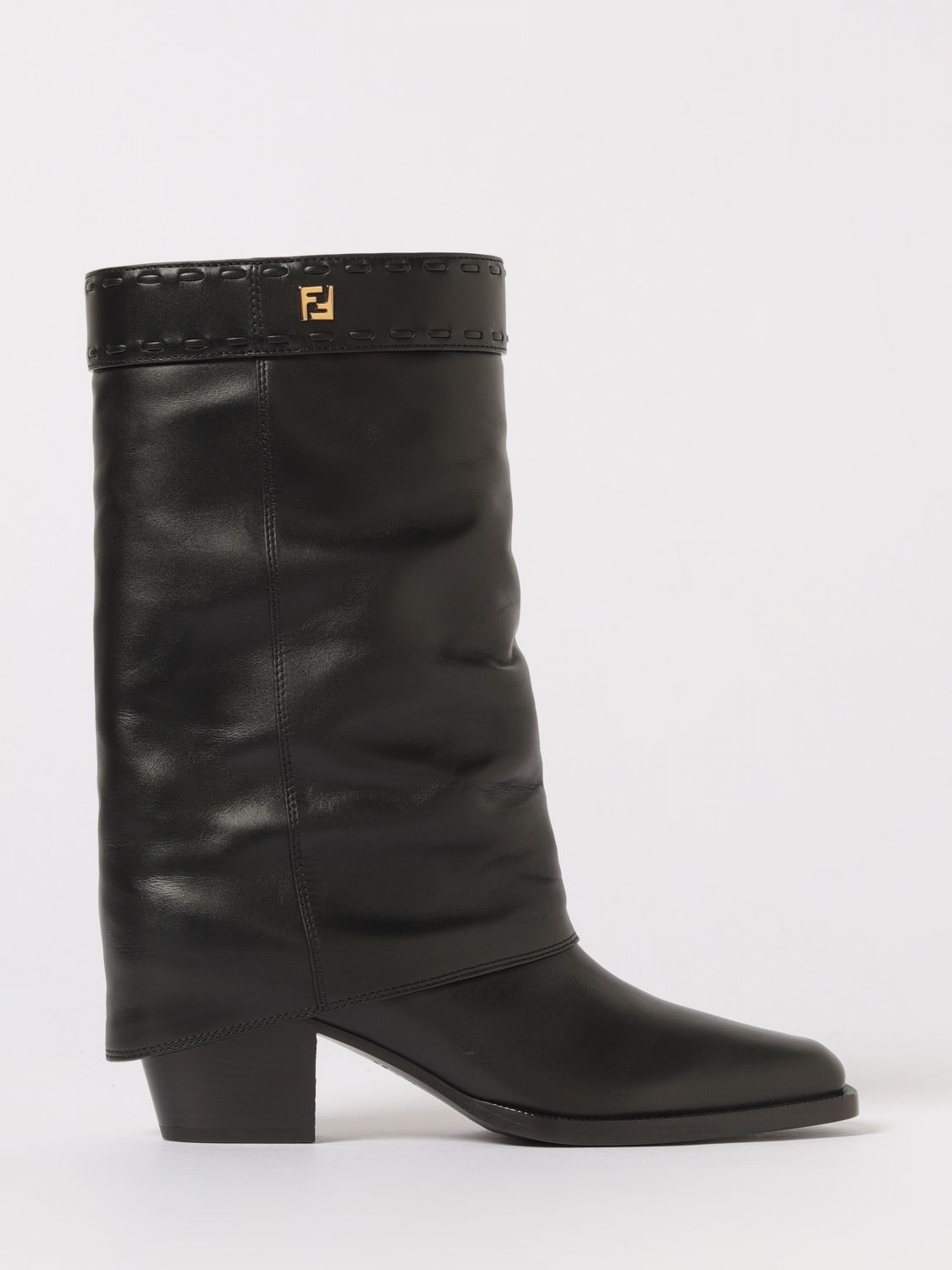 Fendi Fendi Boots Woman Black Size US 11 / IT 41 - 1 Thumbnail