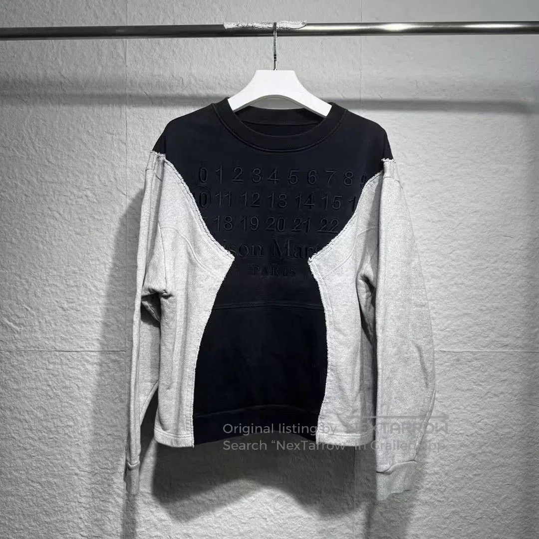 Maison Margiela Maison Margiela Black White Sweater. Size US S / EU 44-46 / 1 - 1 Thumbnail