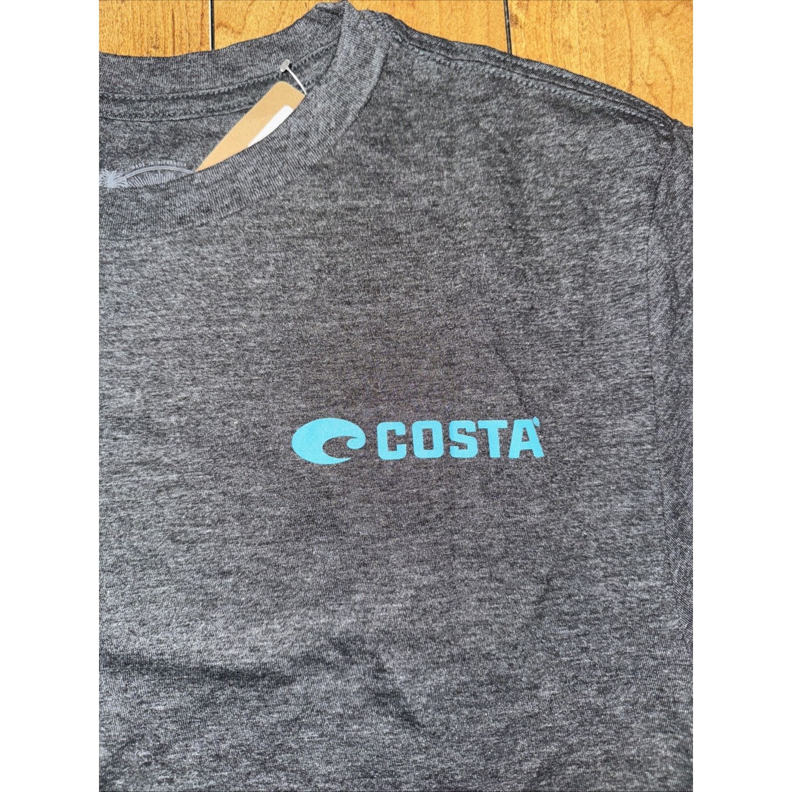 Costa Del Mar × Oakley Costa T-Shirt Gray Medium 19x27 BNWT Size US M / EU 48-50 / 2 - 2 Thumbnail