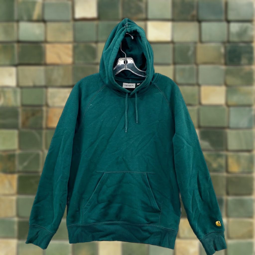 Carhartt Wip Carhartt WIP Chase Hooded Sweatshirt Men XS Green Sweat Hoodie Workwear Outdoor Size US XS / EU 42 / 0 - 1 Thumbnail