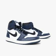 Jordan Brand × Nike Navy Jordan’s Hightops Size 9.5 Size US 9.5 / EU 42-43 - 6 Thumbnail