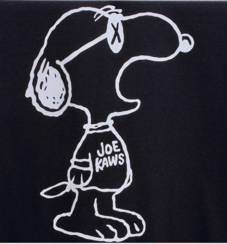 Kaws × Uniqlo Kaws x Peanuts Black Tee with Snoopy Graphic size XS Size US XS / EU 42 / 0 - 3 Thumbnail