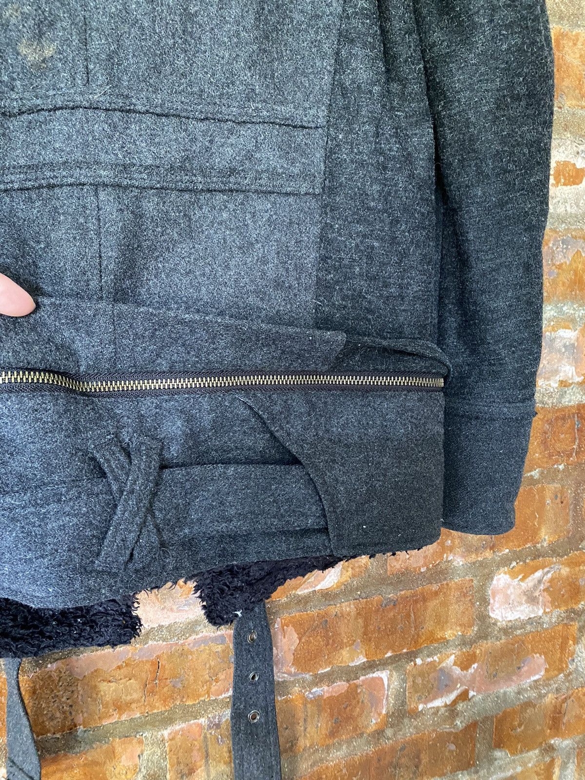 PPFM 2000s PPFM Punk Napoleon Hem removable Wool Jacket Size US M / EU 48-50 / 2 - 18 Thumbnail