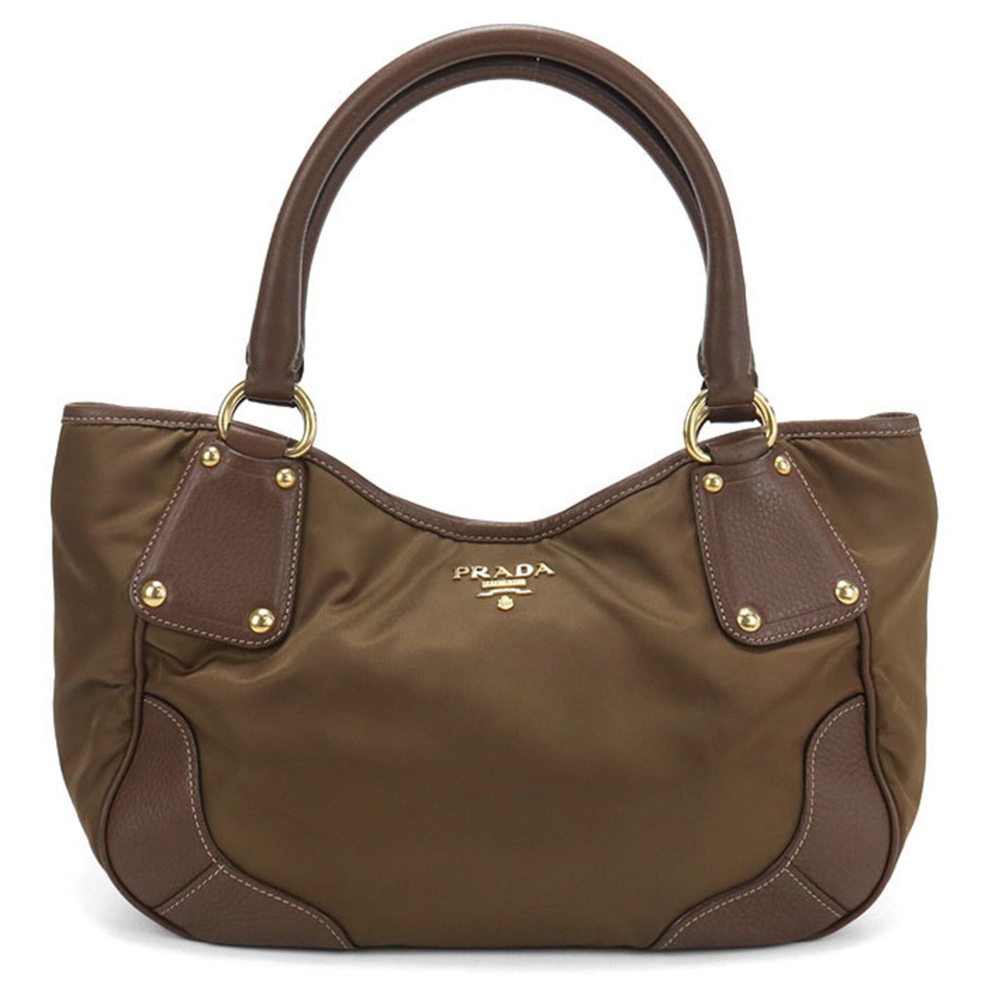 Prada Prada Tote Bag BR4635 Women's Brown Size ONE SIZE - 1 Thumbnail