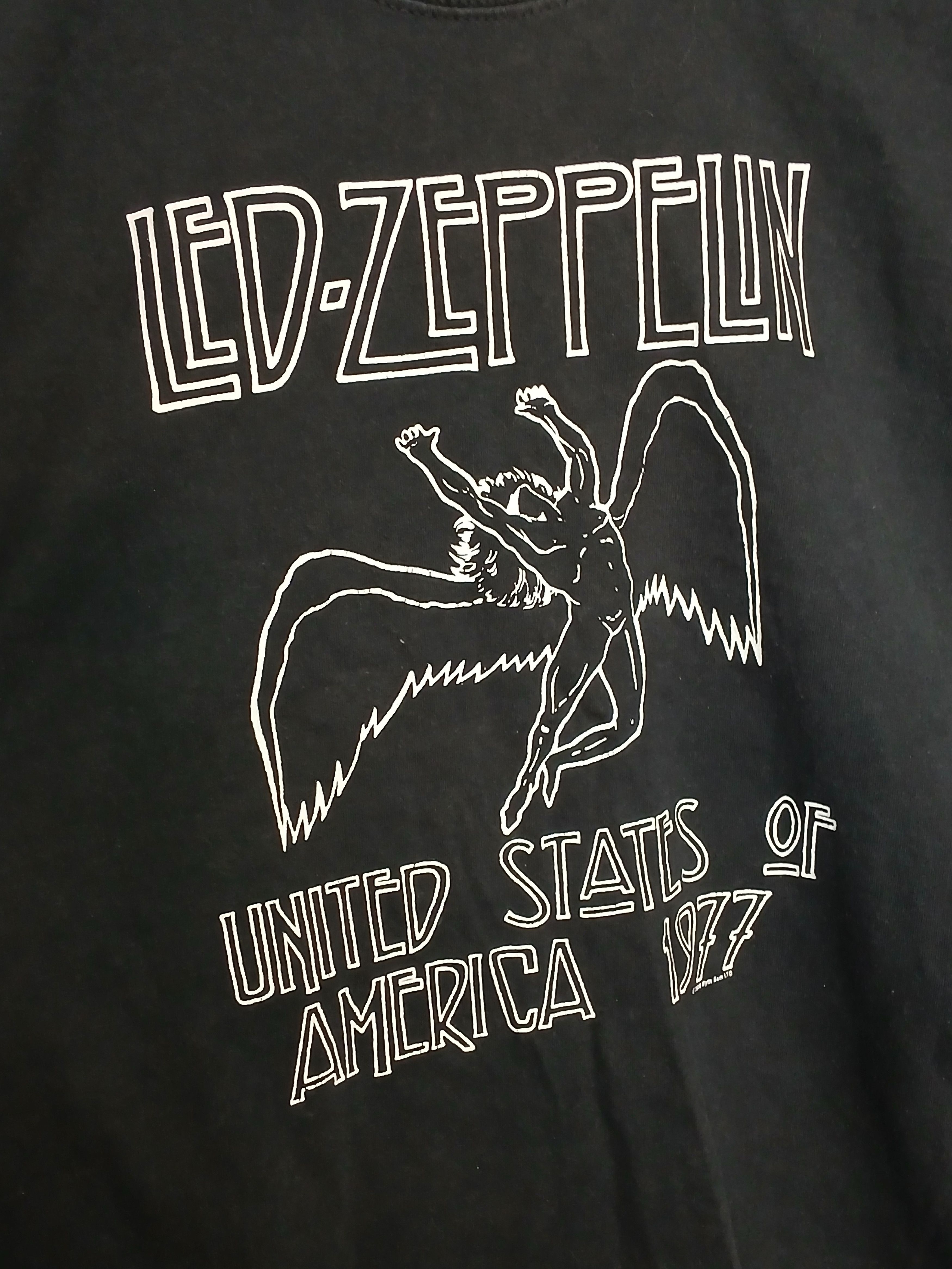 Band Tees × Led Zeppelin Led Zeppelin United States Of America 1977 T-Shirt Size US M / EU 48-50 / 2 - 3 Thumbnail