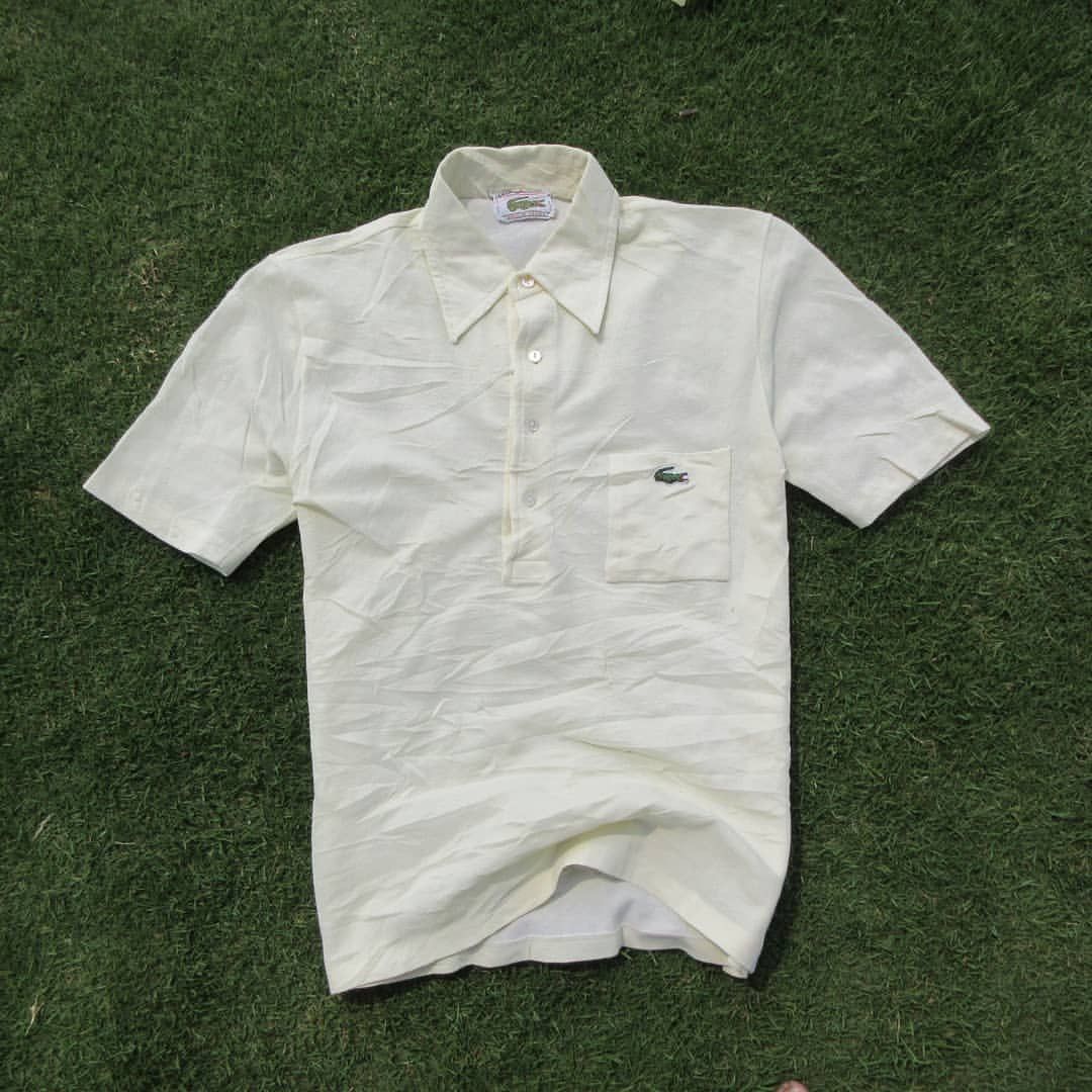 Designer × Lacoste × Vintage Vintage 60s Lacoste polo shirt Dagger Colar A French Polo Size US M / EU 48-50 / 2 - 4 Thumbnail