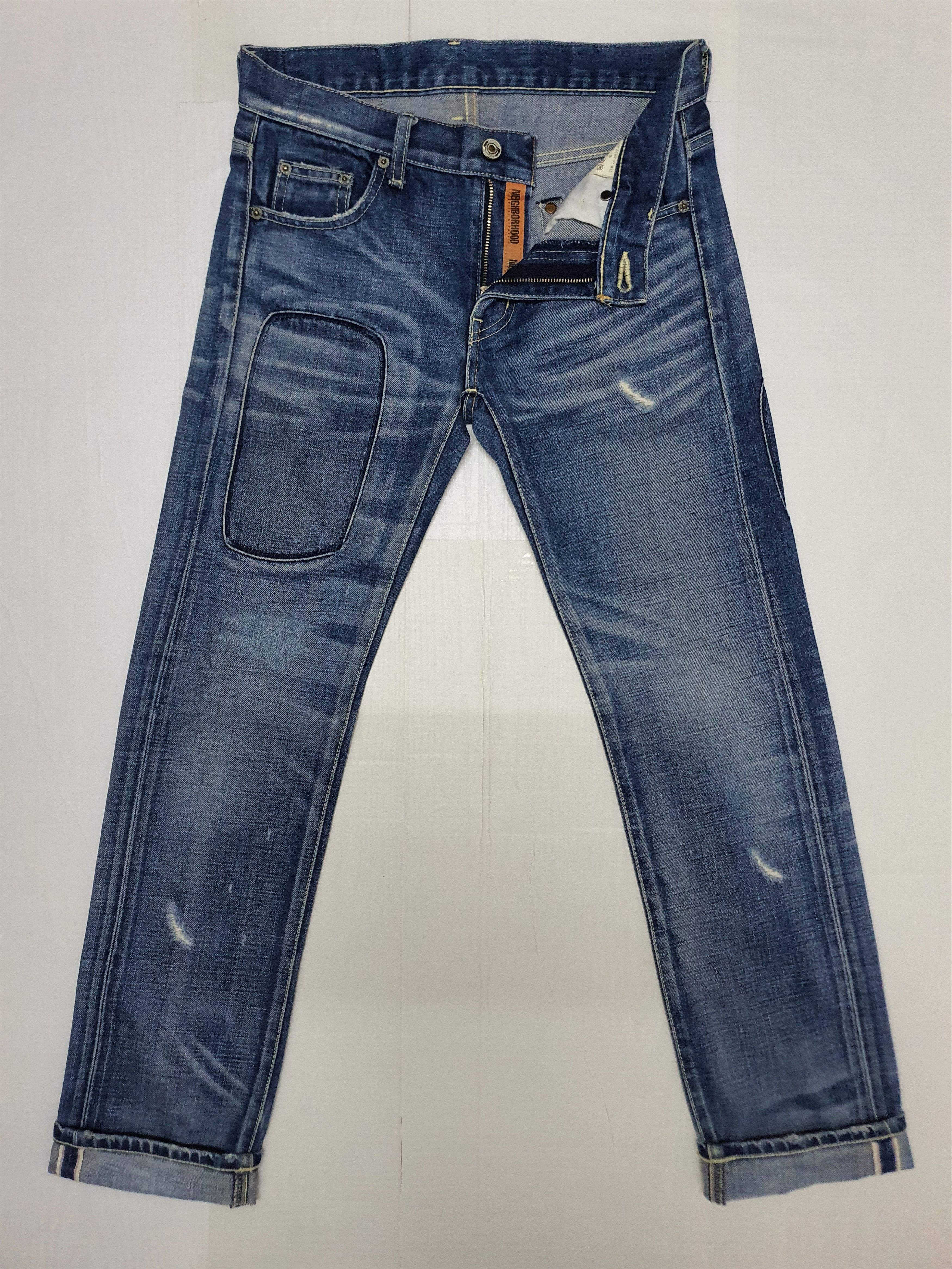 Neighborhood Neighborhood Distressed Selvedge Jeans Size US 28 / EU 44 - 1 Thumbnail