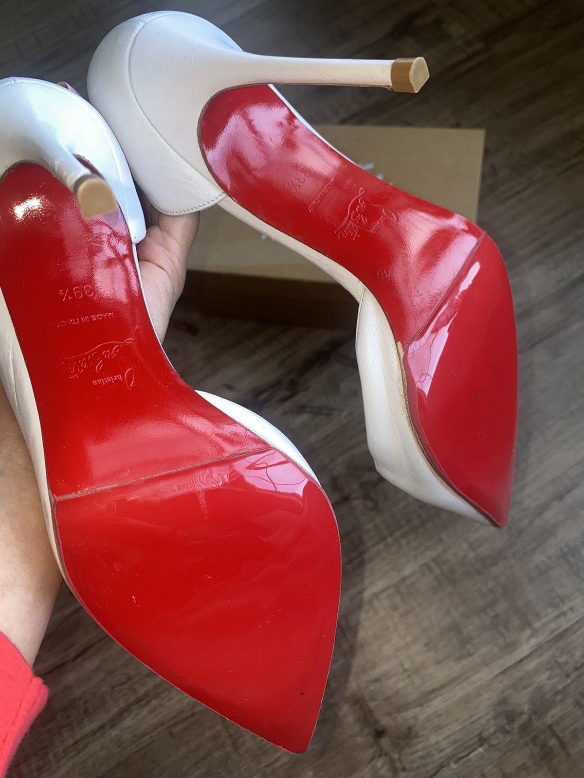 Christian Louboutin White Christian Louboutin Size US 9.5 / IT 39.5 - 4 Thumbnail
