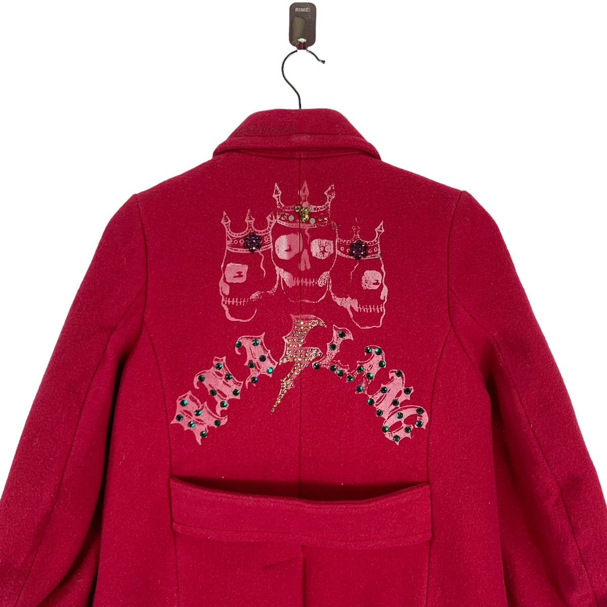 Designer 🔥🔥VINTAGE DESIGNER RNA SKULL LOGO JACKET Size M / US 6-8 / IT 42-44 - 2 Thumbnail