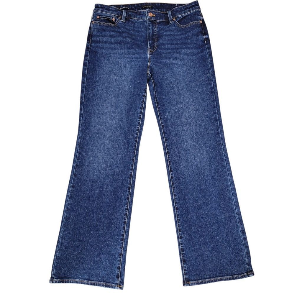 Talbots Talbots Barely Boot Jeans 10 Brea Wash Waist 34 Inseam 30 Size 32" / US 10 / IT 46 - 4 Thumbnail