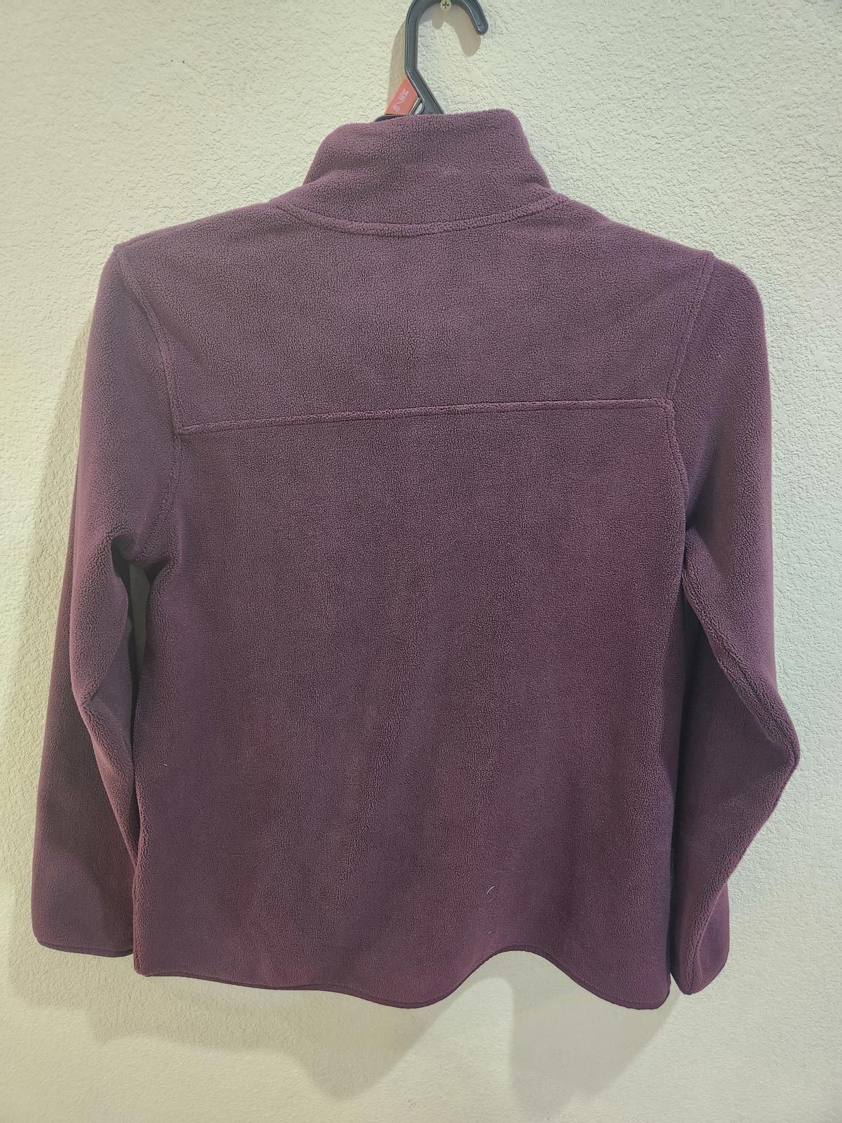 Other 32 Degrees Small Snap Arctic Fleece Pullover Burgandy Size S / US 4 / IT 40 - 3 Thumbnail