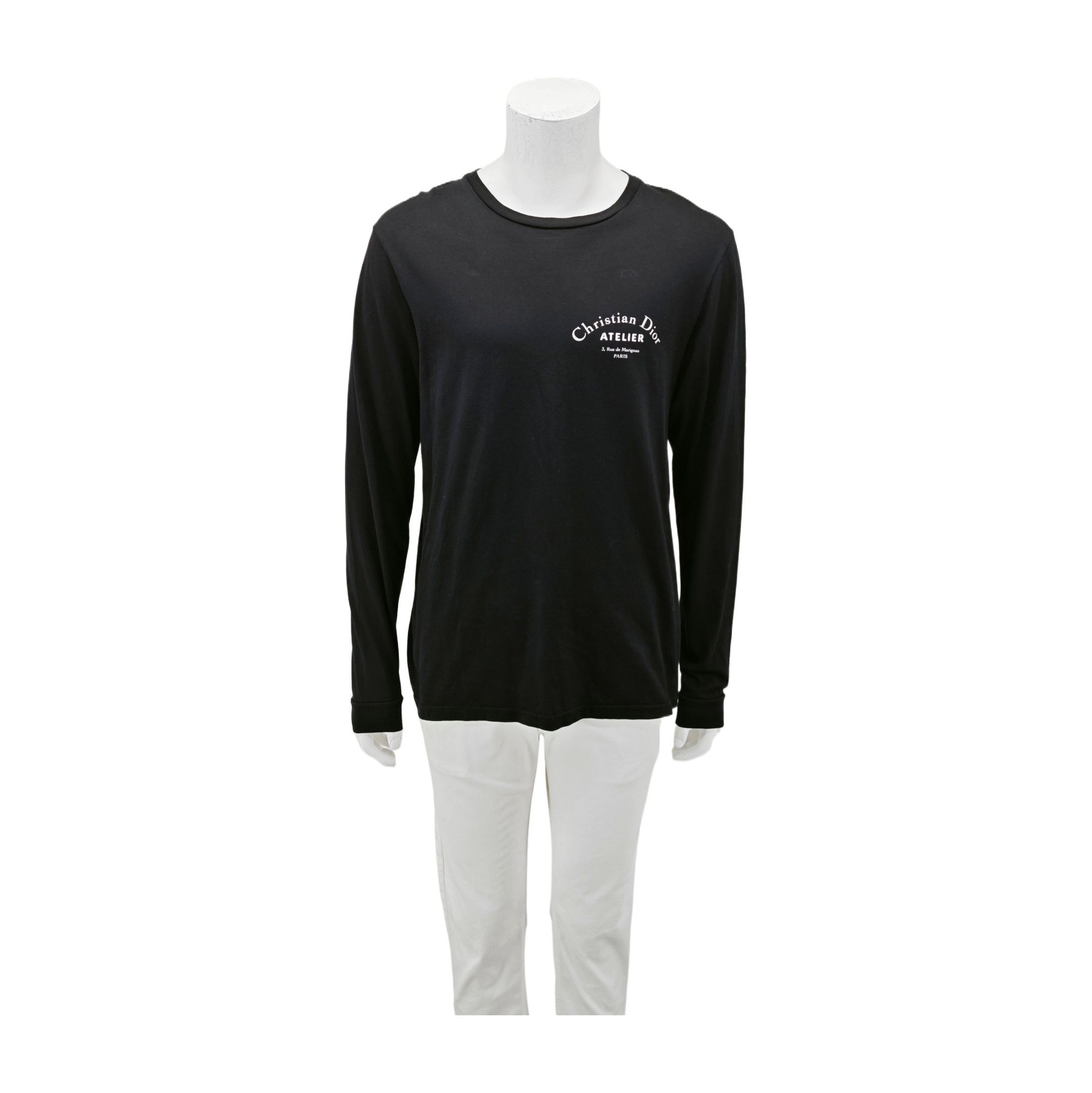 Dior Dior Atelier Logo Long Sleeve T-Shirt XL Size US XL / EU 56 / 4 - 1 Thumbnail