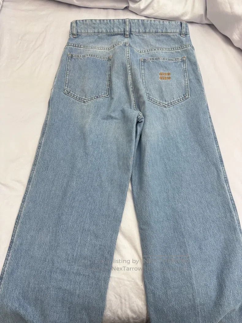Miu Miu Miu Miu 38 24SS Jeans Size 36" / US 14 / IT 50 - 3 Thumbnail