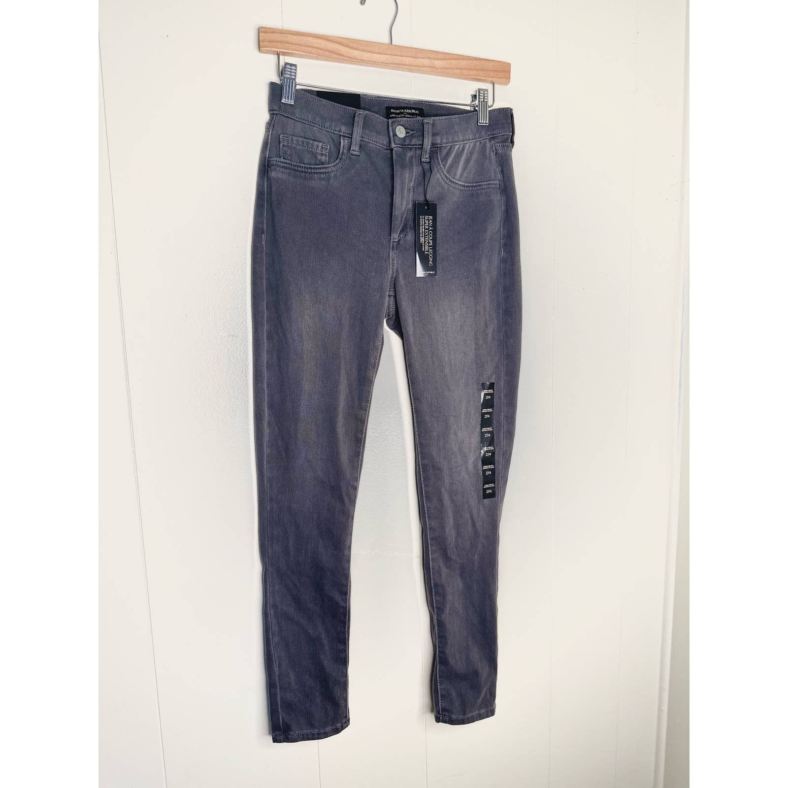 Banana republic SUPER-STRETCH LEGGING-FIT JEAN mid-rise