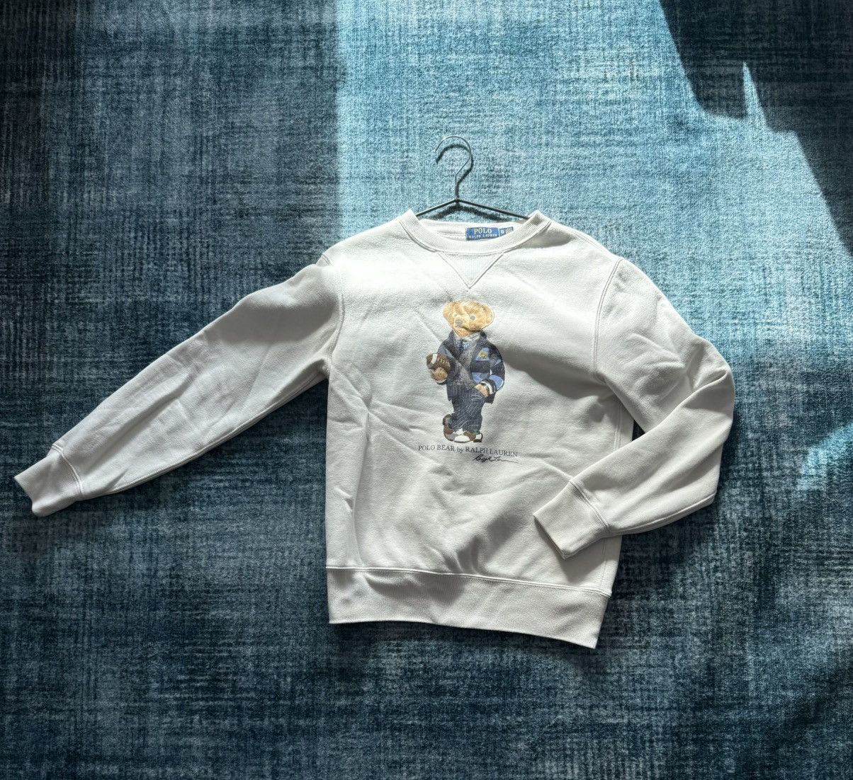 Polo Ralph Lauren Polo Ralph Lauren – Polo Bear Crewneck (White) Size US XS / EU 42 / 0 - 3 Thumbnail