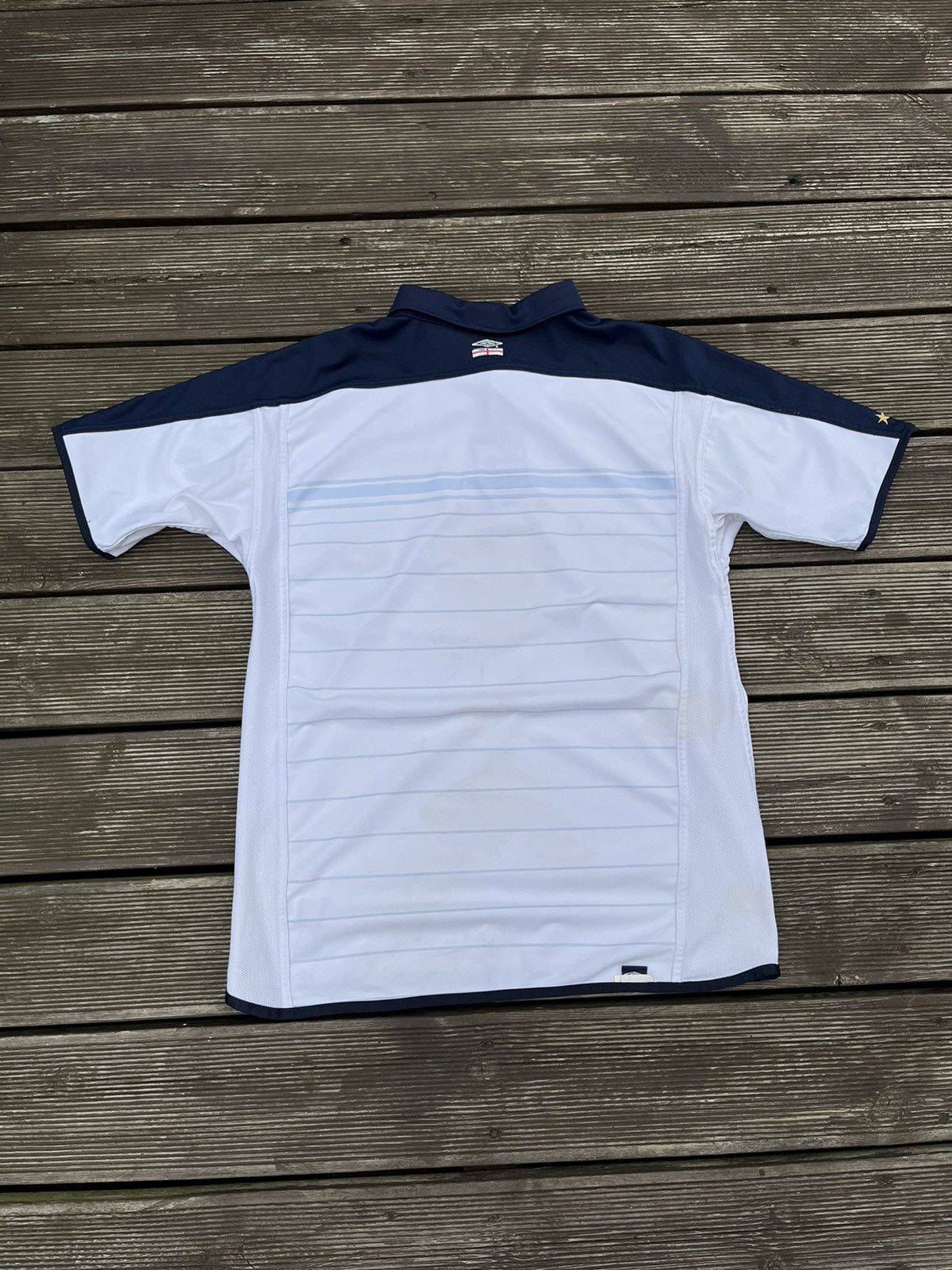 Umbro Vintage England National Team 03/05 Umbro Home Jersey Size US L / EU 52-54 / 3 - 12 Thumbnail