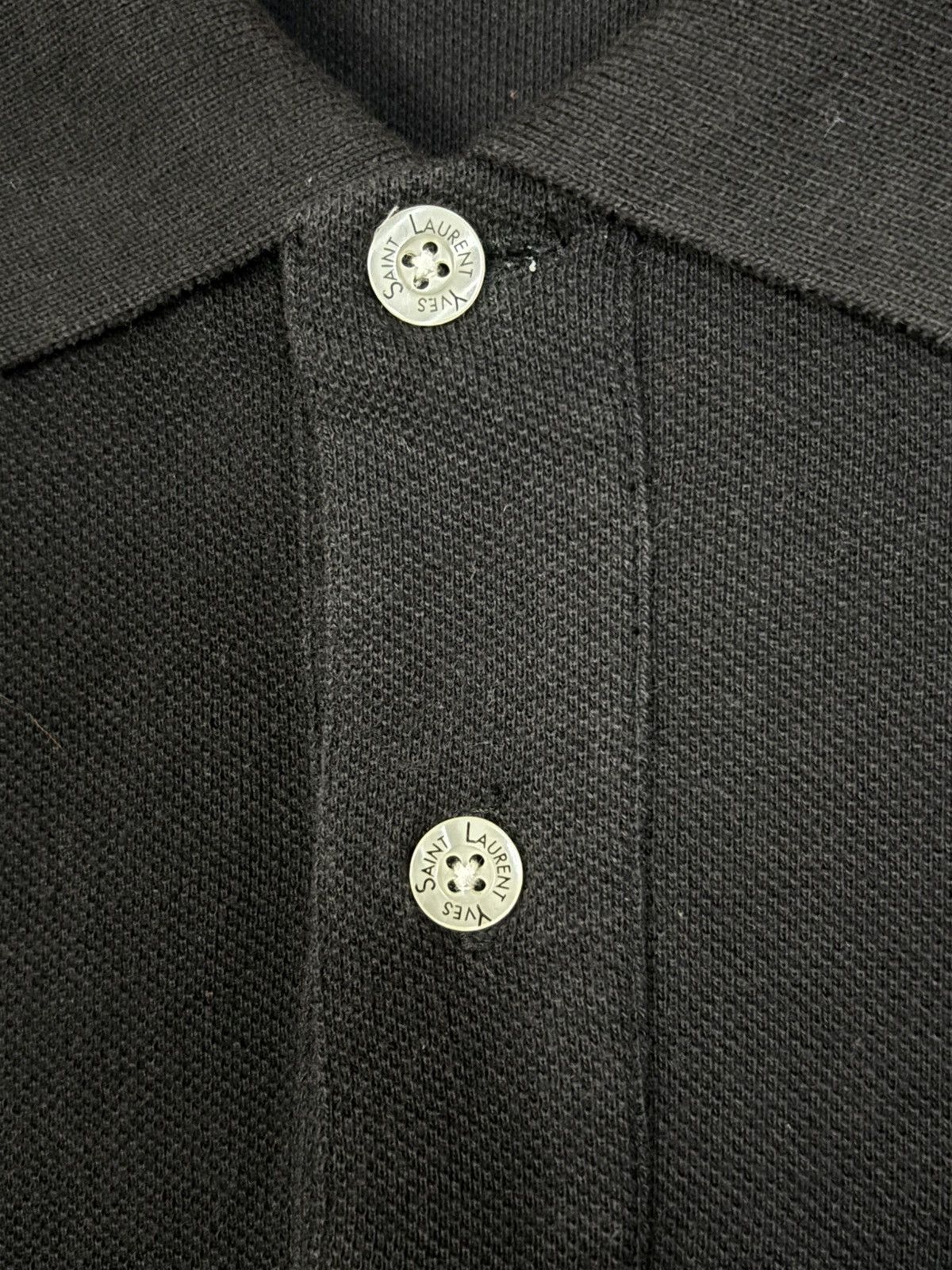 Yves Saint Laurent Yves Saint Laurent Pour Homme Small Logo Pocket Polo Shirt Size US M / EU 48-50 / 2 - 5 Thumbnail