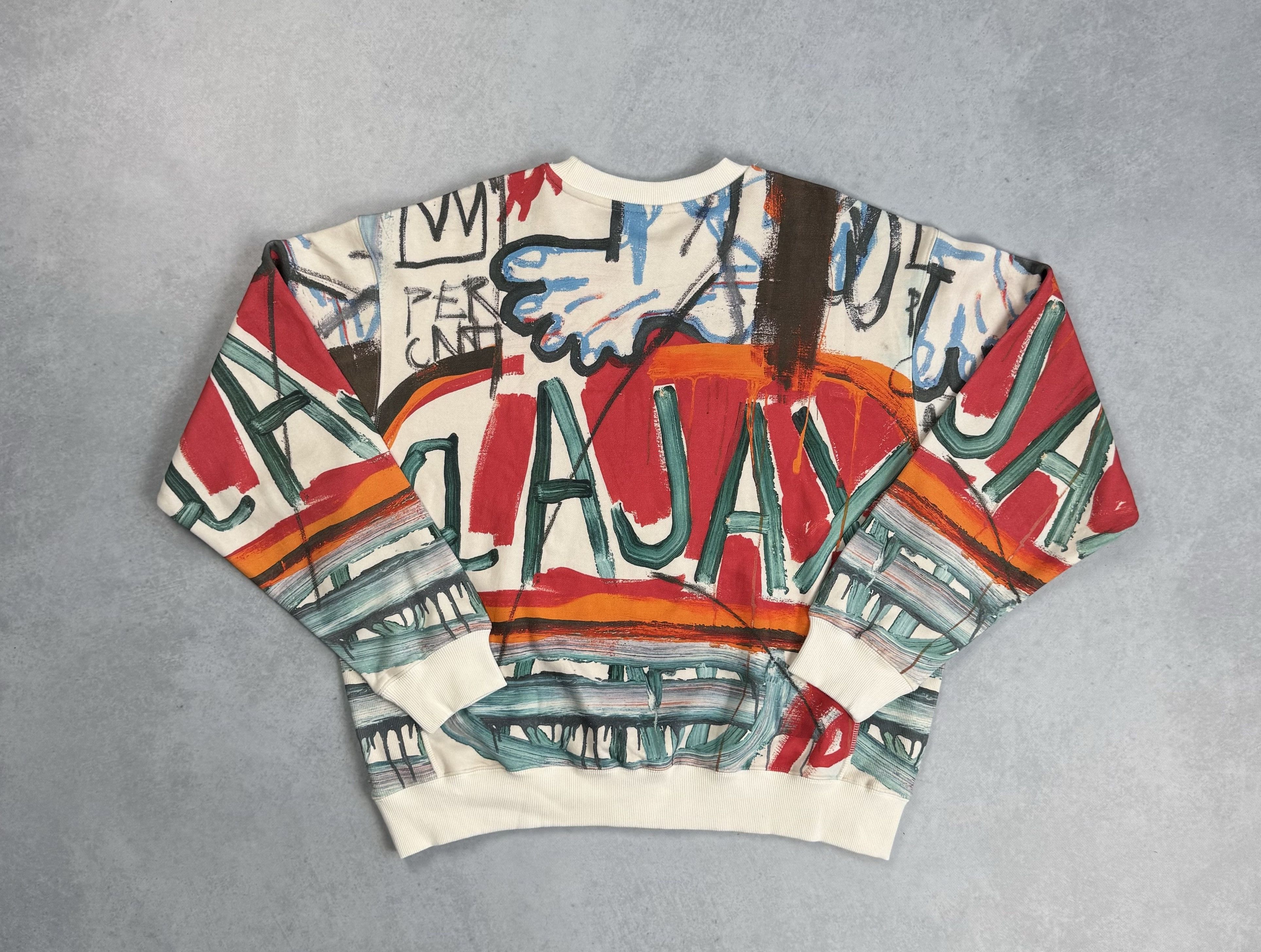 H&M × Jean-Michel Basquiat × Who Decides War WHO DECIDES WAR x EV BRAVADO TELA D'AMORE X BASQUIAT x H&M Size US M / EU 48-50 / 2 - 8 Thumbnail