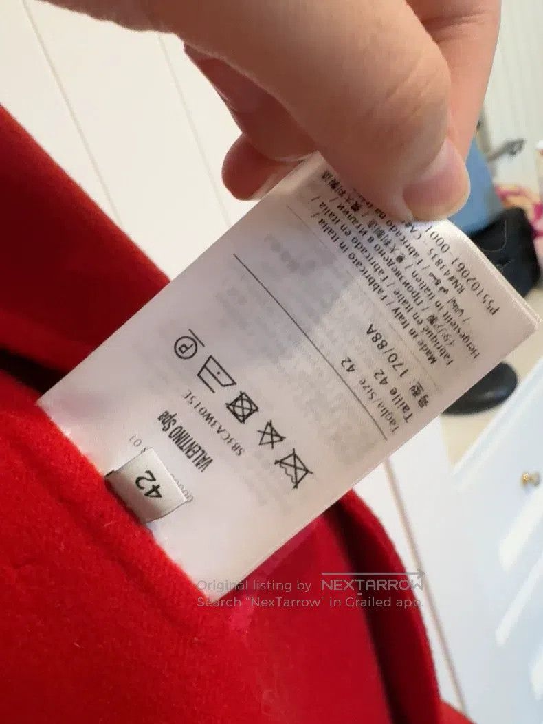 Valentino Valentino Red coat Size M / US 6-8 / IT 42-44 - 4 Thumbnail