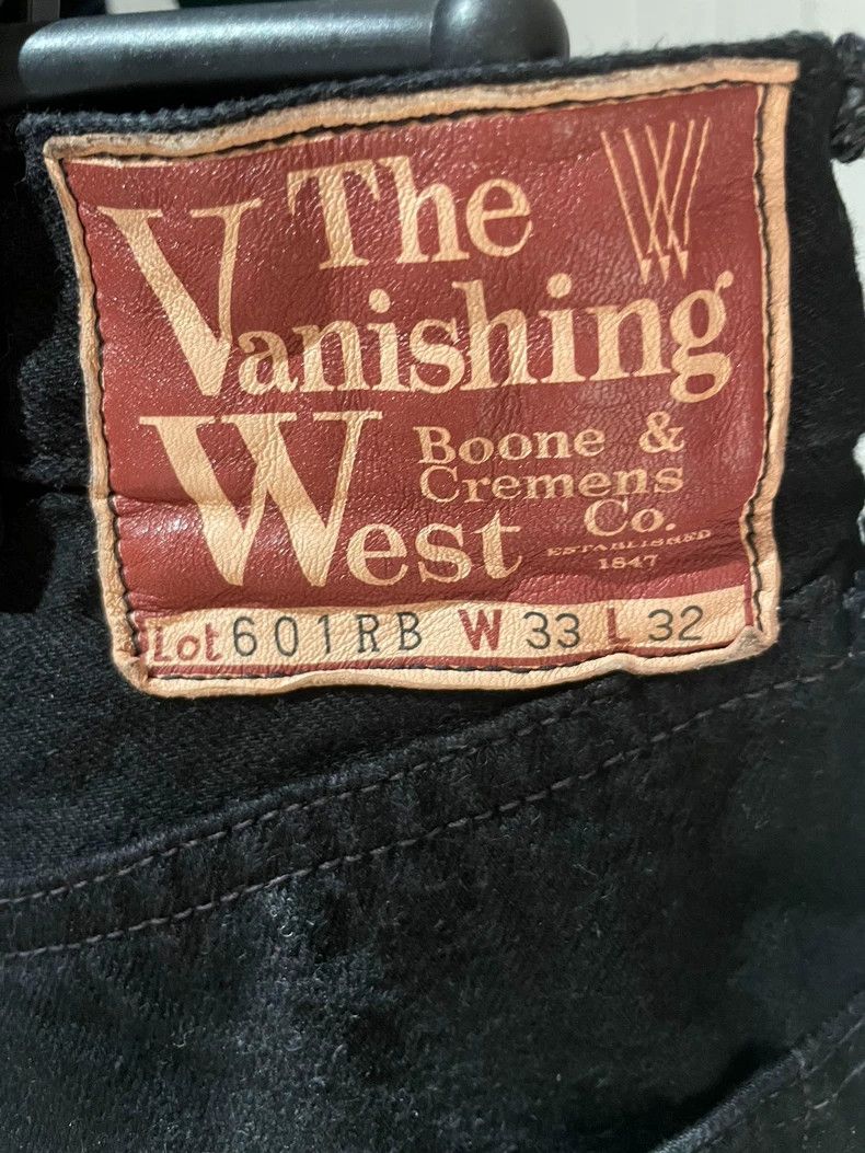 Freewheelers Freewheelers Vulcanised black jeans Size US 33 - 5 Thumbnail