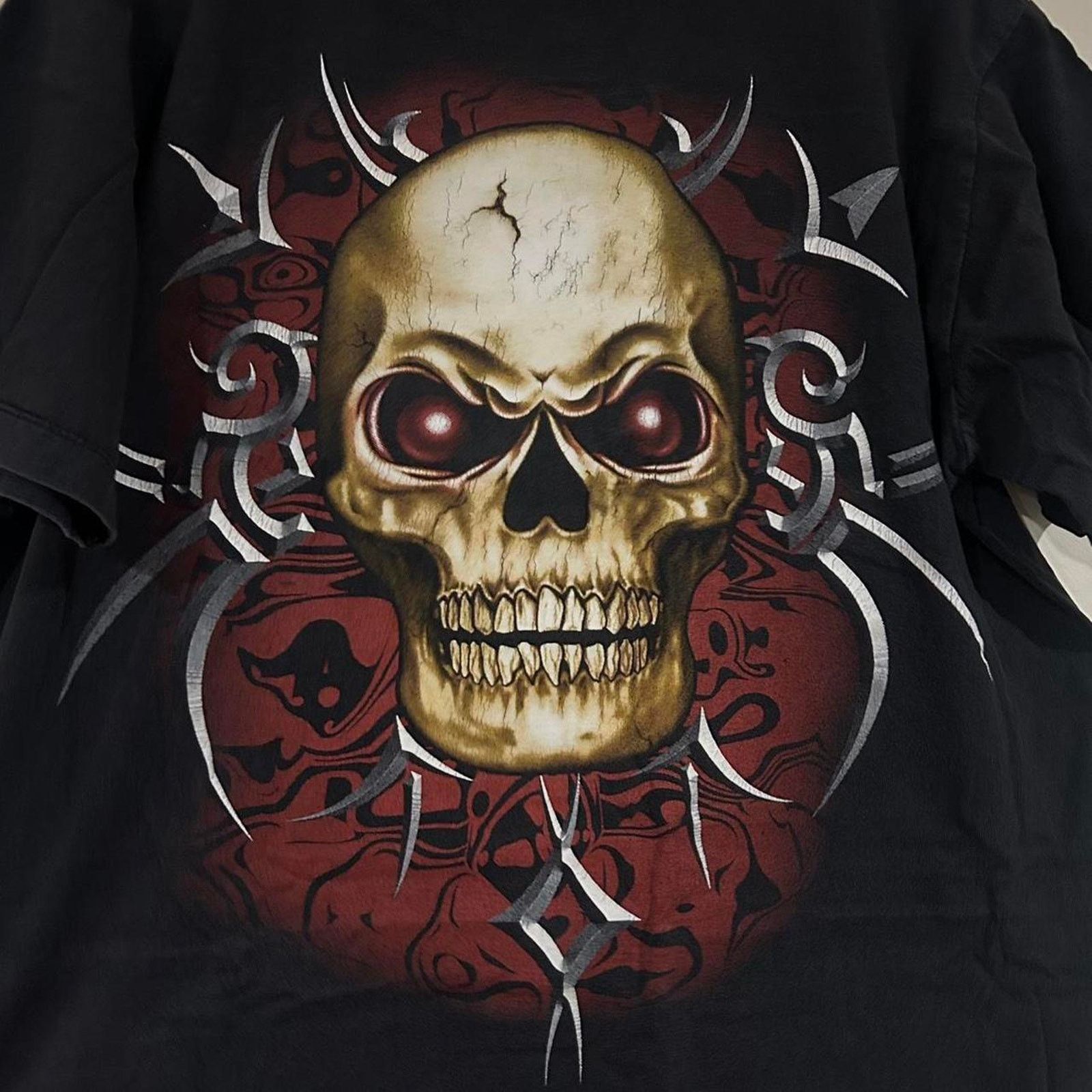 Other Y2K Heavy Metal Skull Tee Shirt Size US M / EU 48-50 / 2 - 4 Thumbnail