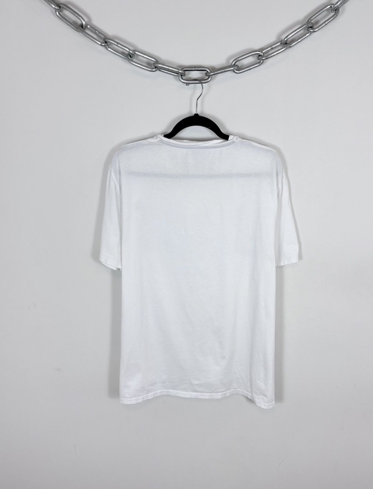 Just Cavalli Just Cavalli Men’s White Big Graphic Logo T-Shirt Tee Size US L / EU 52-54 / 3 - 16 Thumbnail