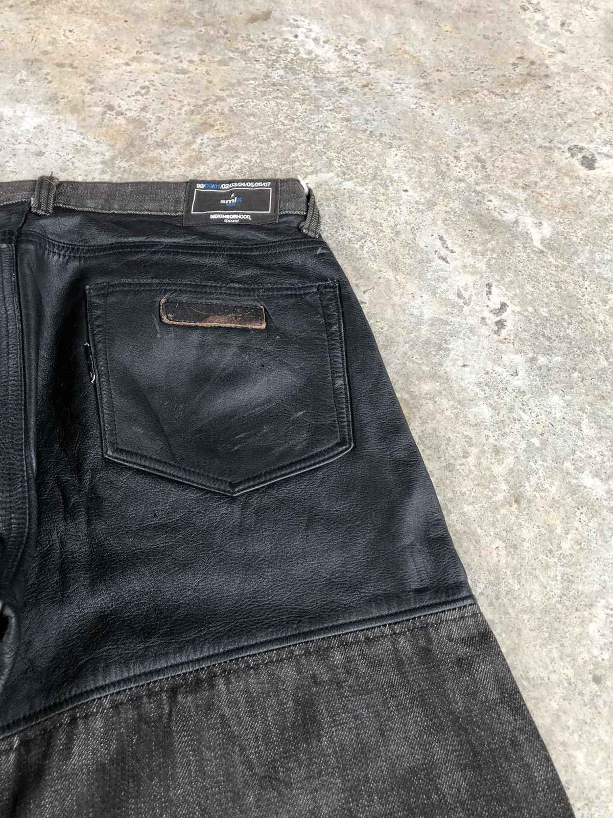 Neighborhood Neighborhood Leather Selvedge Denim Size US 32 / EU 48 - 16 Thumbnail