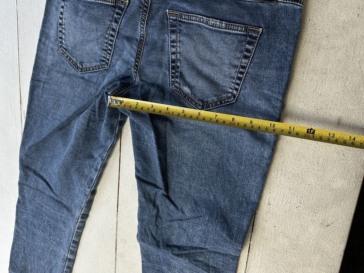 Diesel 🚨 DIESEL IFSIXWASNINE JEANS DENIM RARE Y2K FIT GOTHIC PUNK Size 29" - 18 Thumbnail
