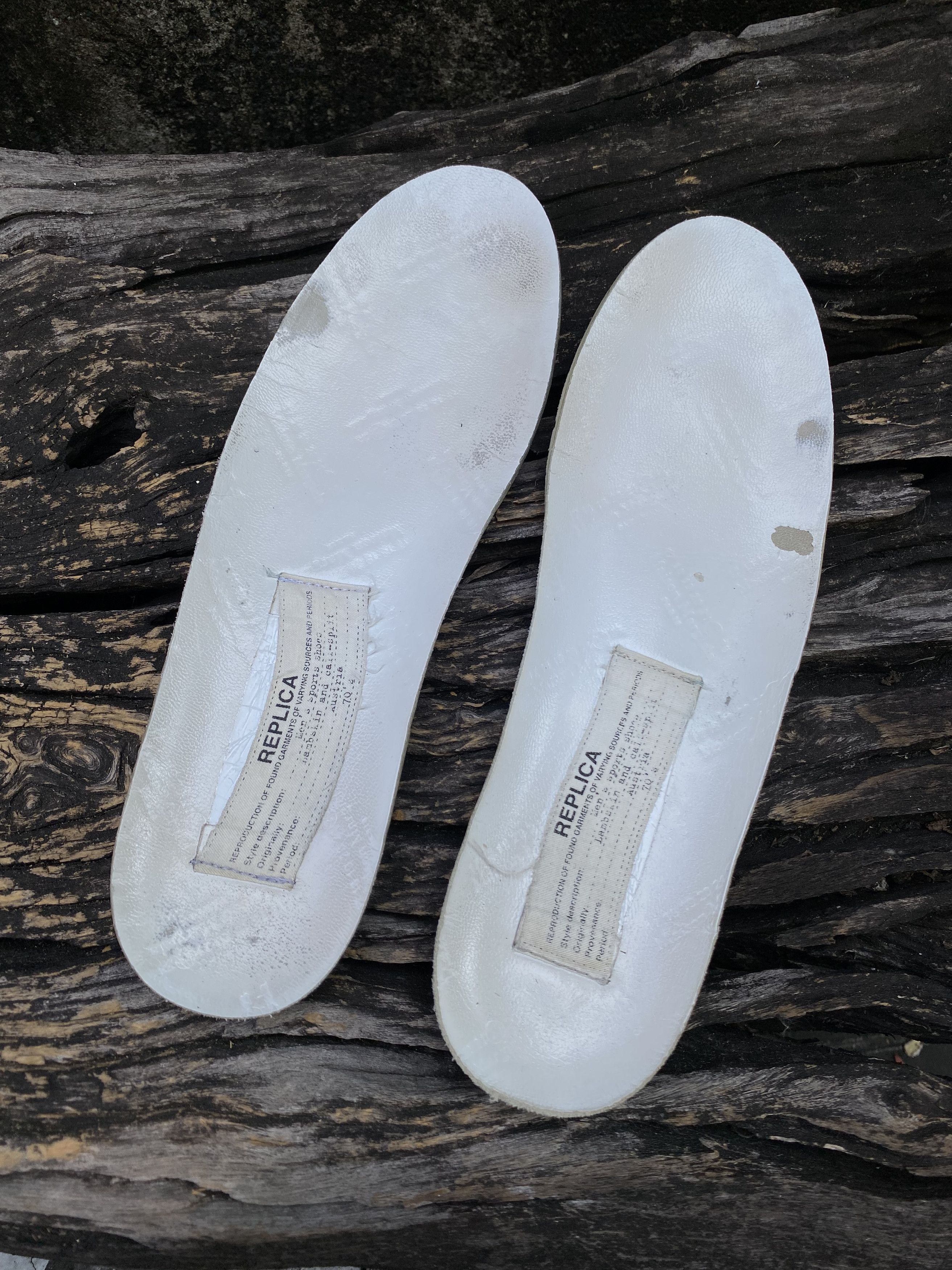 Maison Margiela Maison Margiela Replica GAT Beige Gum Sole Sneakers EU 36.5 Size US 6.5 / IT 36.5 - 8 Thumbnail