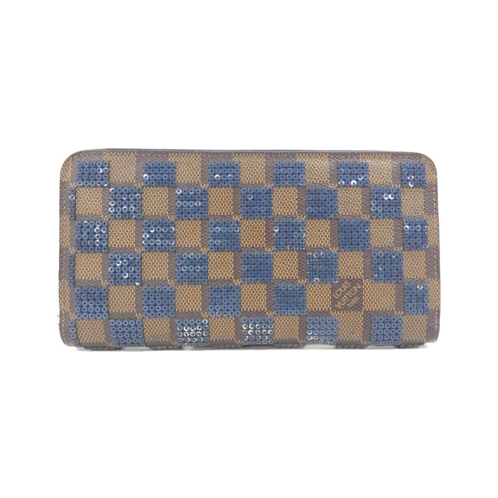Louis Vuitton Louis Vuitton Damier Paillette Zippy Wallet N63172 Size ONE SIZE - 1 Thumbnail