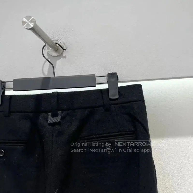 Thom Browne Thom Browne Black Wool Casual Pants for Men . Size US 32 / EU 48 - 3 Thumbnail