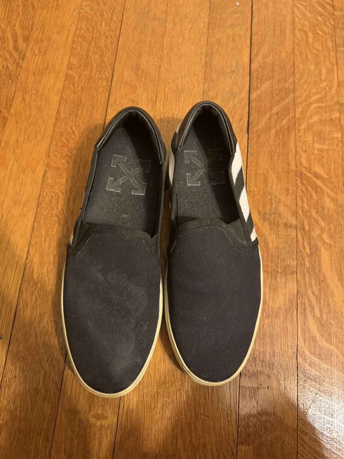 Off-White Off-White Canvas Slip On Size US 6 / EU 39 - 2 Thumbnail