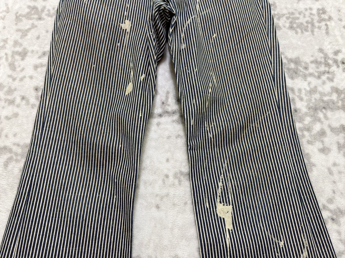 Nicole Club Monsieur Nicole Hickory Flare Paint Splash Workwear Pants Size US 28 / EU 44 - 6 Thumbnail