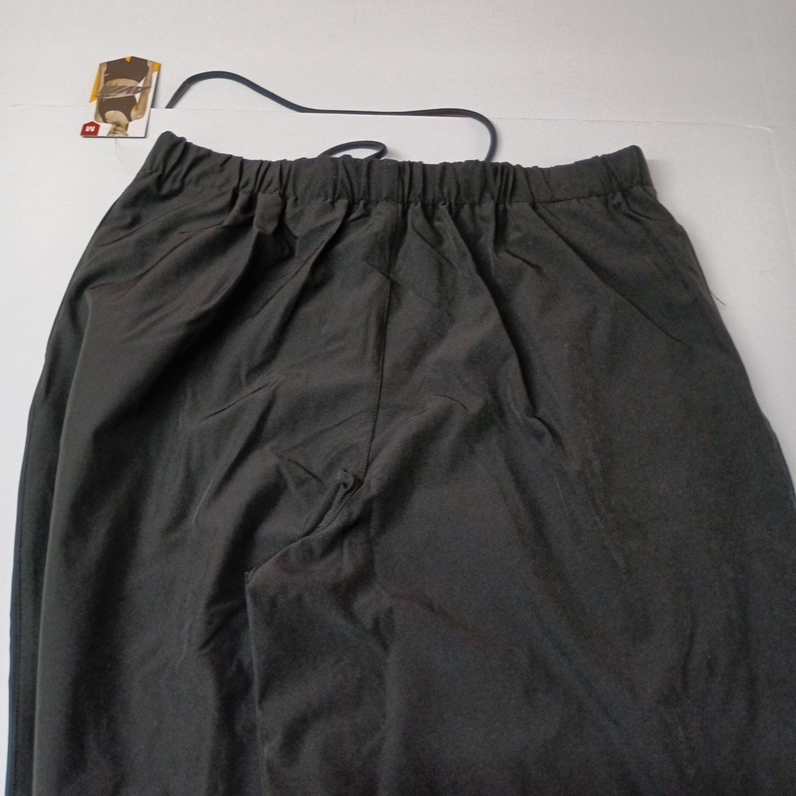 Avia Avia Women's Black M 8-10 FT Pleated Trouser Wide Leg Pants Size 30" / US 8 / IT 44 - 10 Thumbnail
