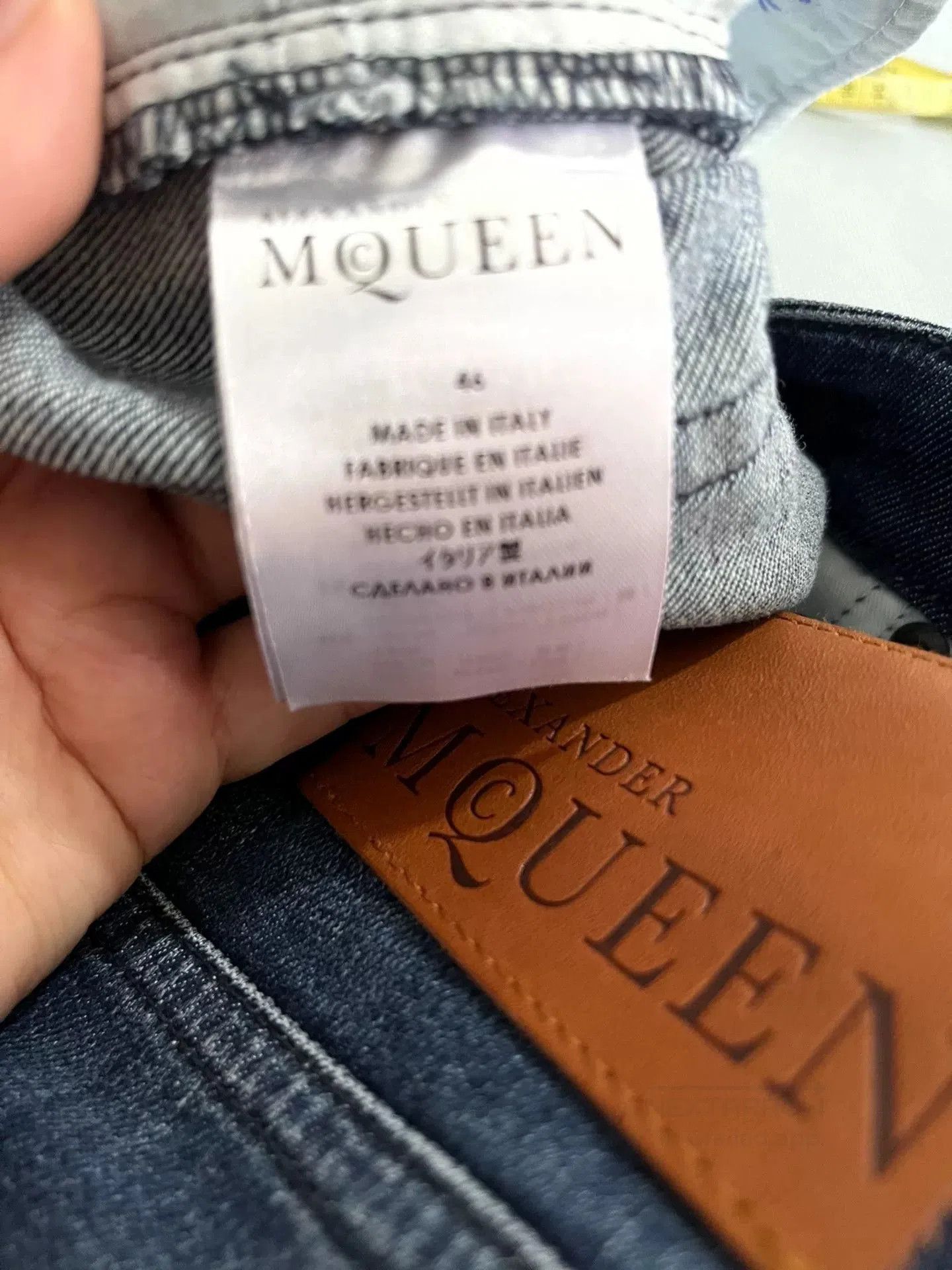 Alexander McQueen Alexander McQueen Unisex Jeans. Size US 30 / EU 46 - 5 Thumbnail