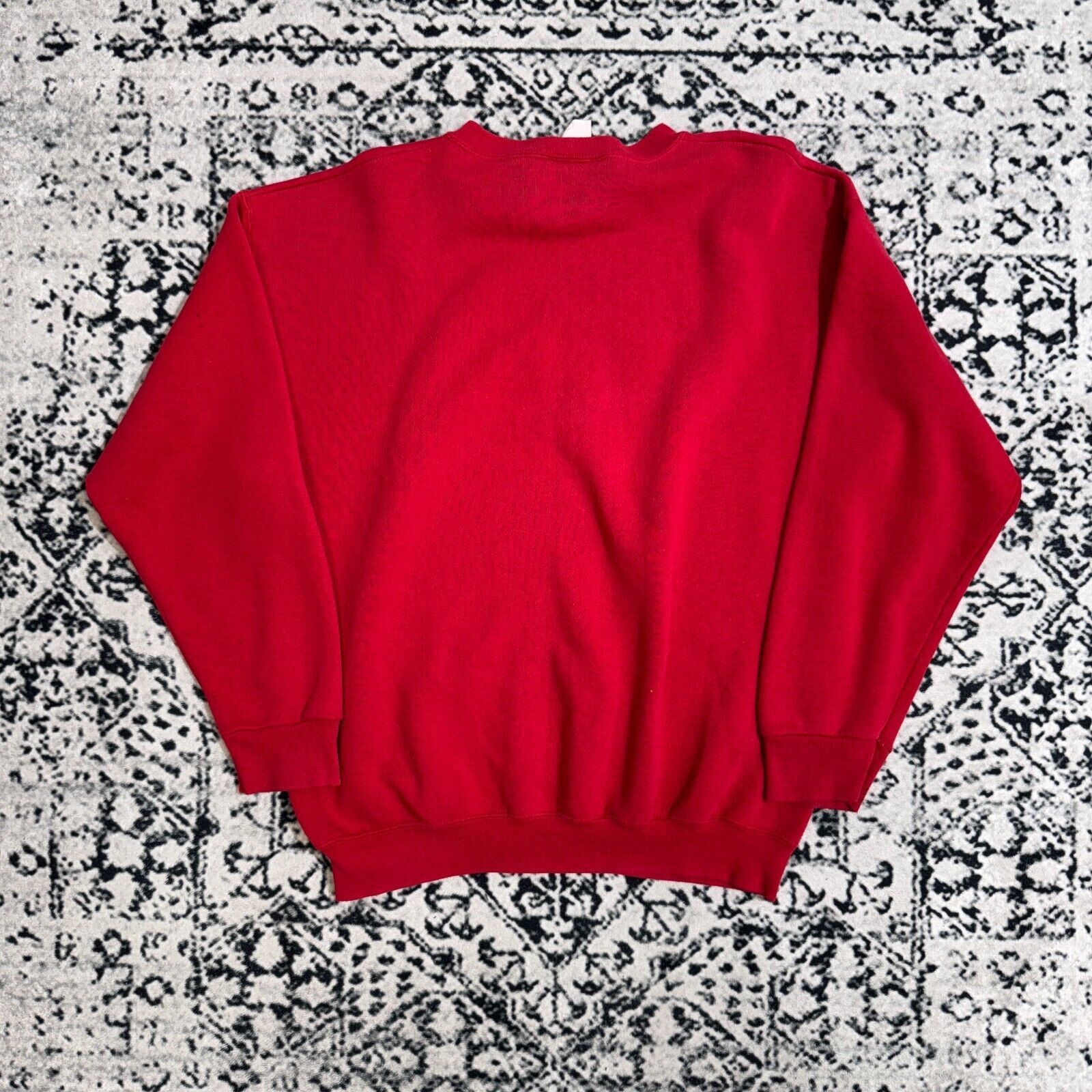Vintage Red Cotton Crewneck Size L Y2K Ohio State USA Reverse Weave Size US L / EU 52-54 / 3 - 10 Thumbnail