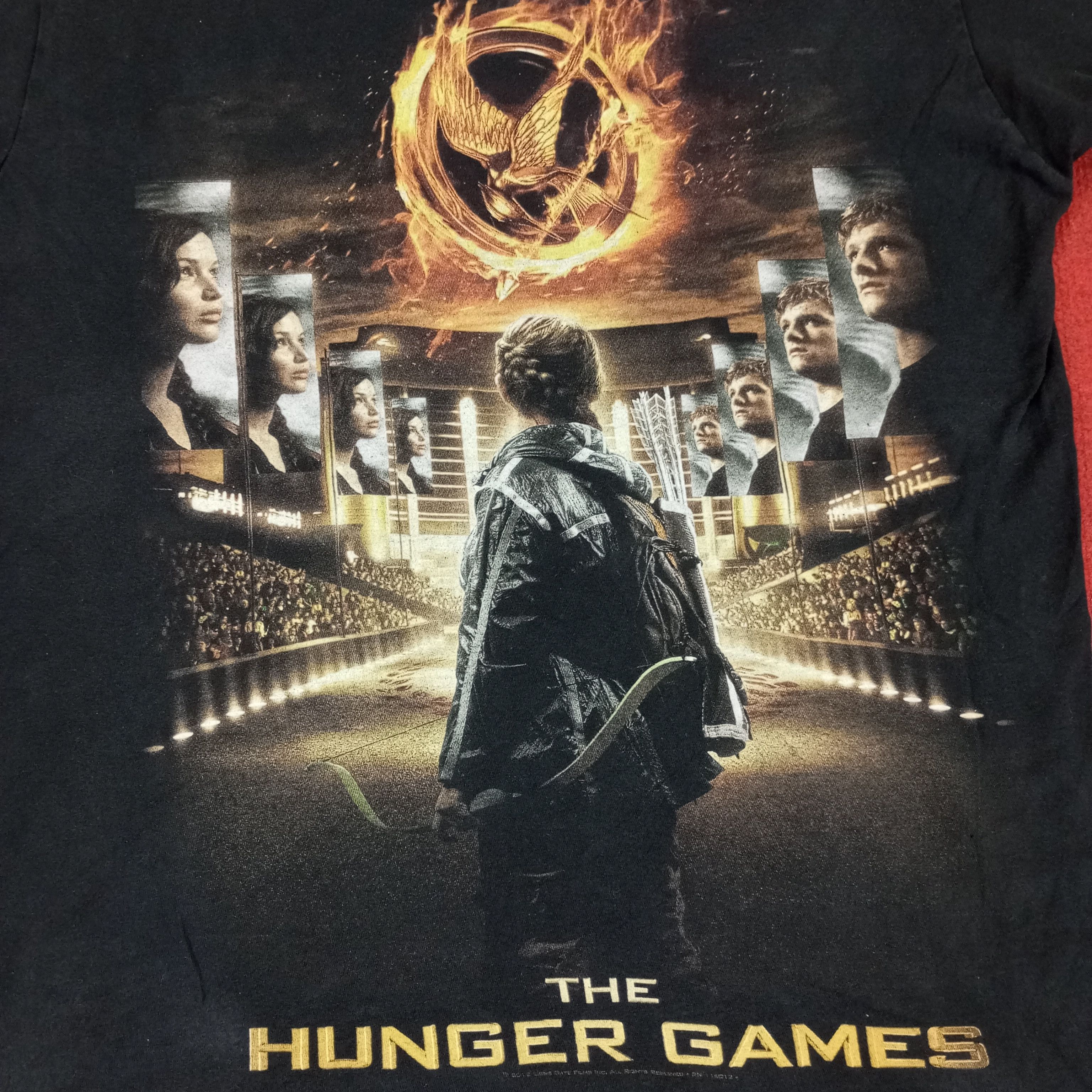 Vintage The Hunger Games Movie Promo Style Tshirt Size US L / EU 52-54 / 3 - 2 Thumbnail