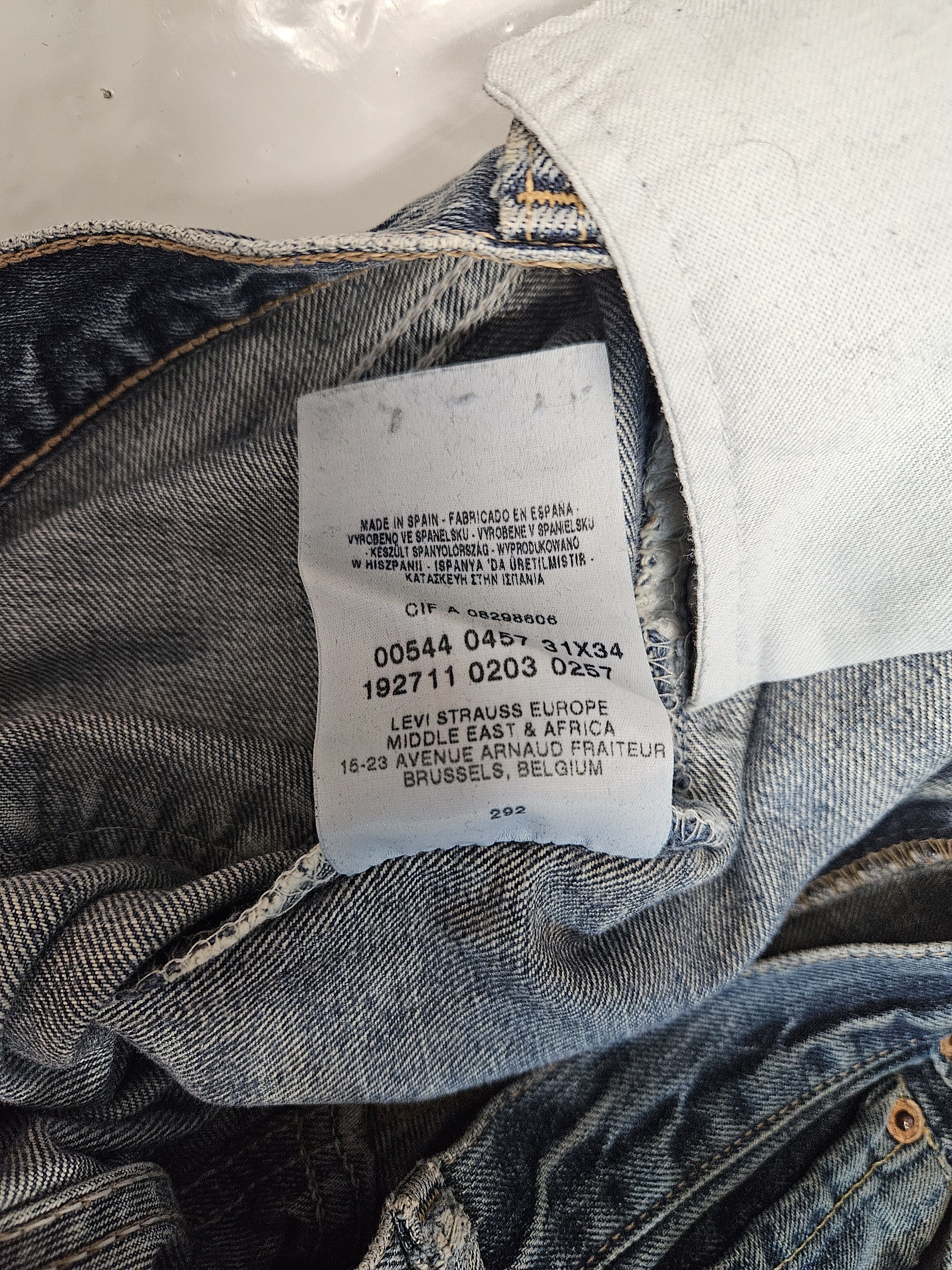 Levi's Vintage y2k levis 544 distressed flared denim Size US 31 - 20 Thumbnail