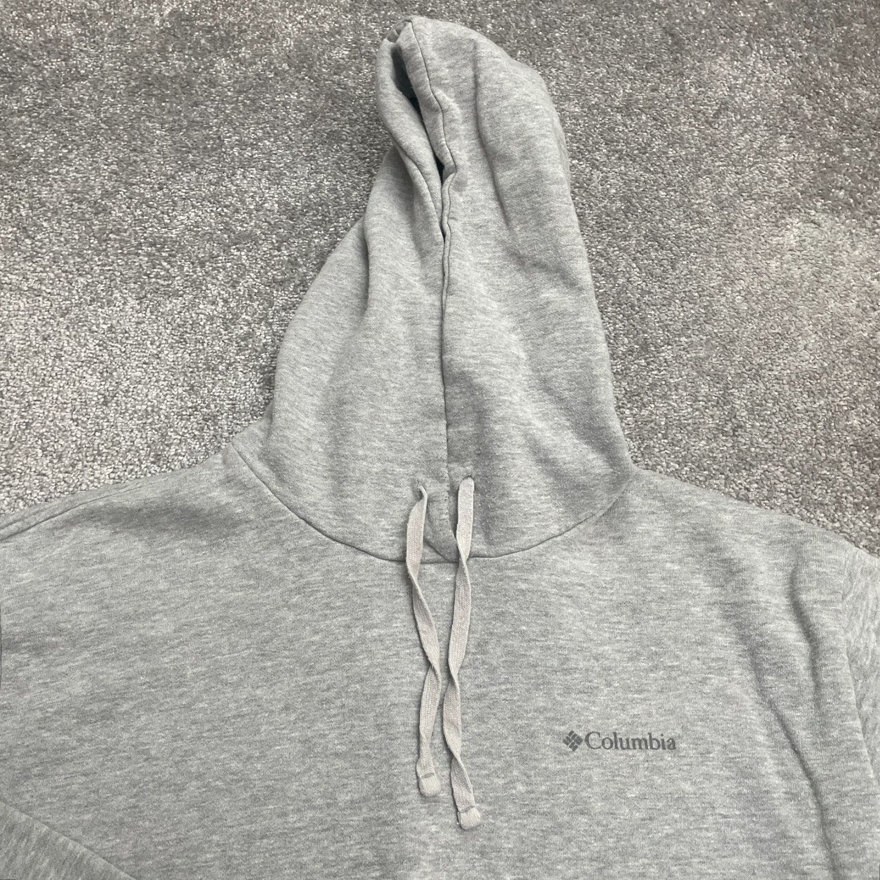 Vintage Columbia Hoodie Pullover Sweatshirt Men Large Gray Fleece Outdoor with Pockets Size US M / EU 48-50 / 2 - 3 Thumbnail