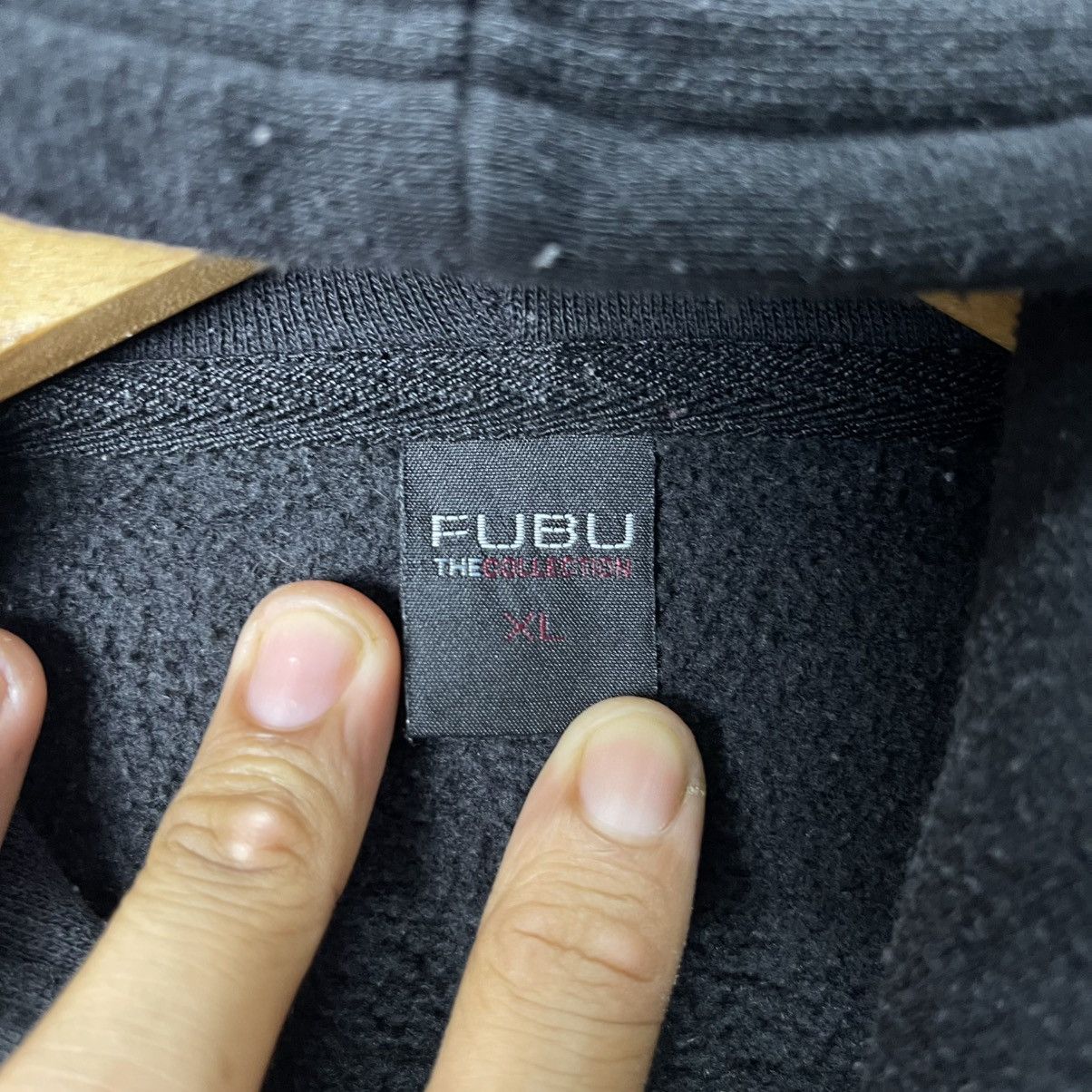 Fubu FUBU The Collection Black Zip Hoodie Dragon Print XL Size US XL / EU 56 / 4 - 7 Thumbnail