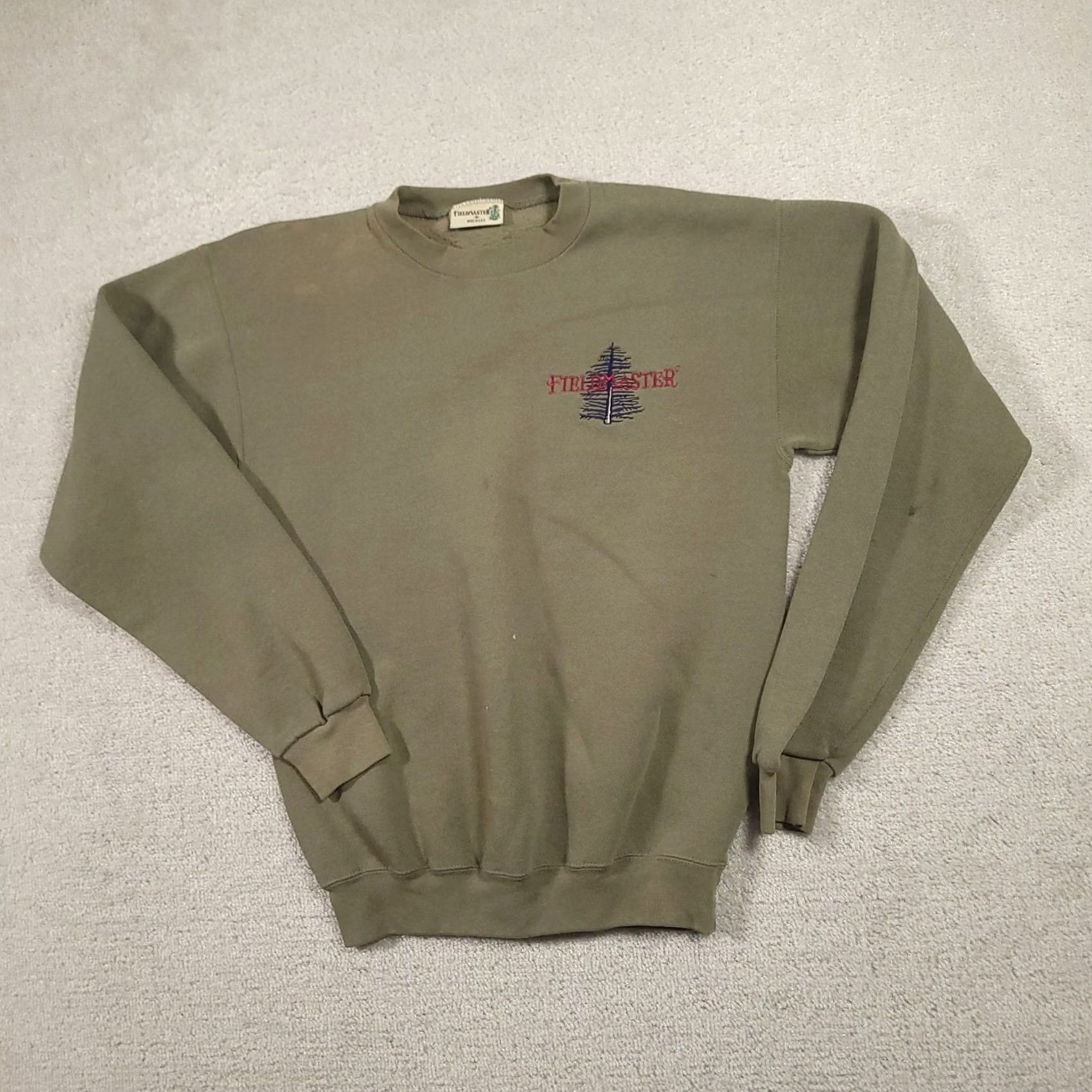 Vintage VINTAGE Fieldmaster Sweatshirt Mens M Green American USA M Shirt Pullover 90s Nature Outdoor Mens Size US M / EU 48-50 / 2 - 2 Thumbnail