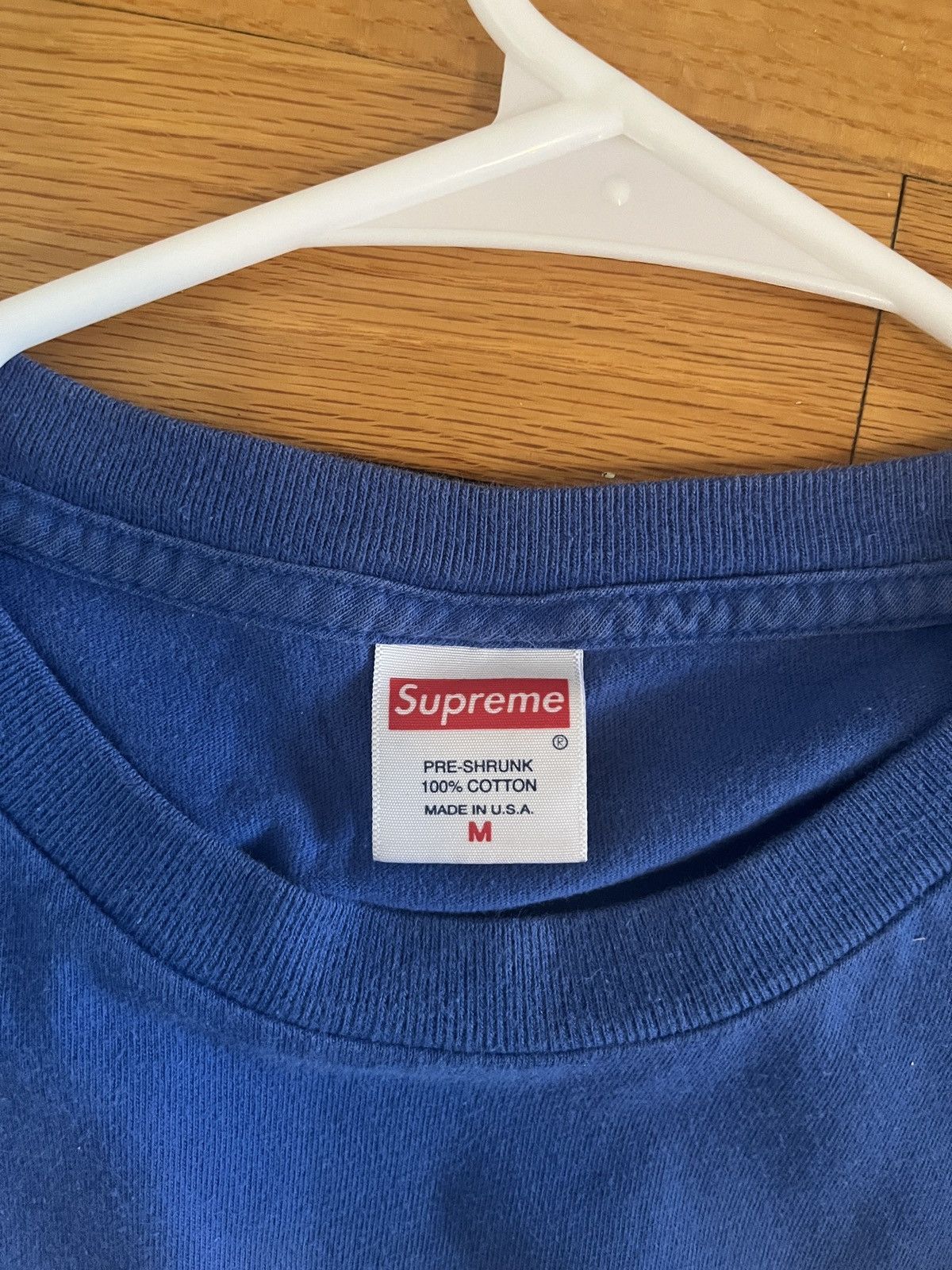 Supreme Supreme Kids Tee Blue Size US M / EU 48-50 / 2 - 3 Thumbnail