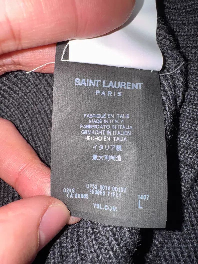 Saint Laurent Paris Saint Laurent Paris Original Sheepskin and Leather Patch M Size US L / EU 52-54 / 3 - 3 Thumbnail