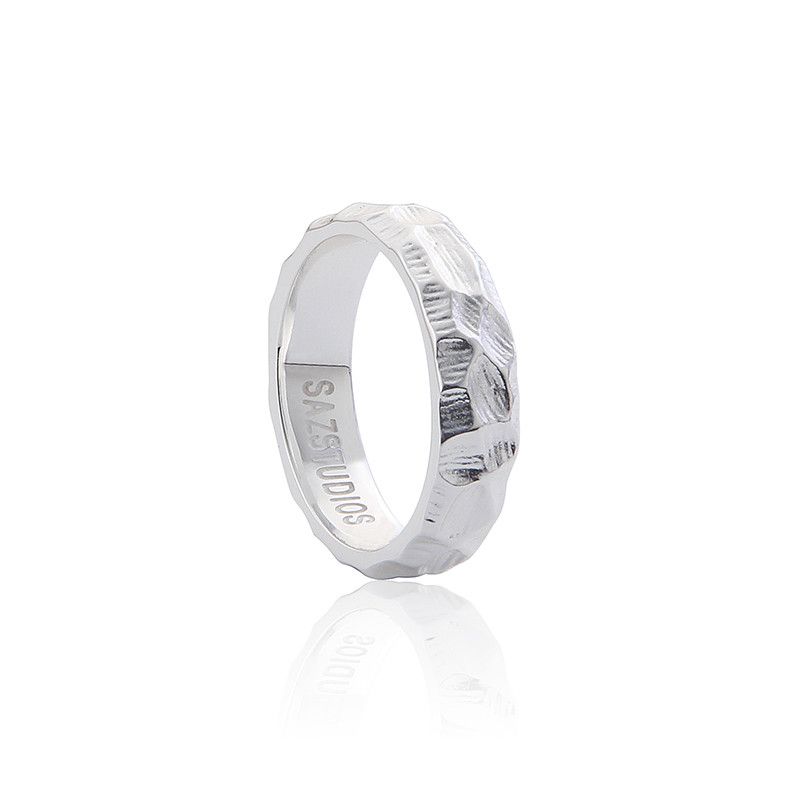 Jewelry Crazy Jewelry Rings Open Size Chrome Ring (Size 7-13) Size ONE SIZE - 5 Thumbnail