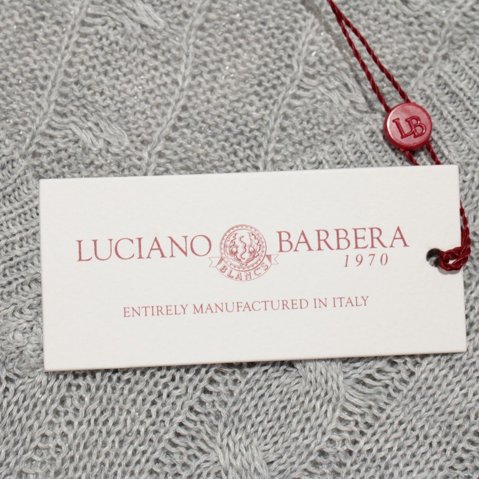 Luciano Barbera Luciano Barbera Sweater Size US M in Gray Size US M / EU 48-50 / 2 - 2 Thumbnail
