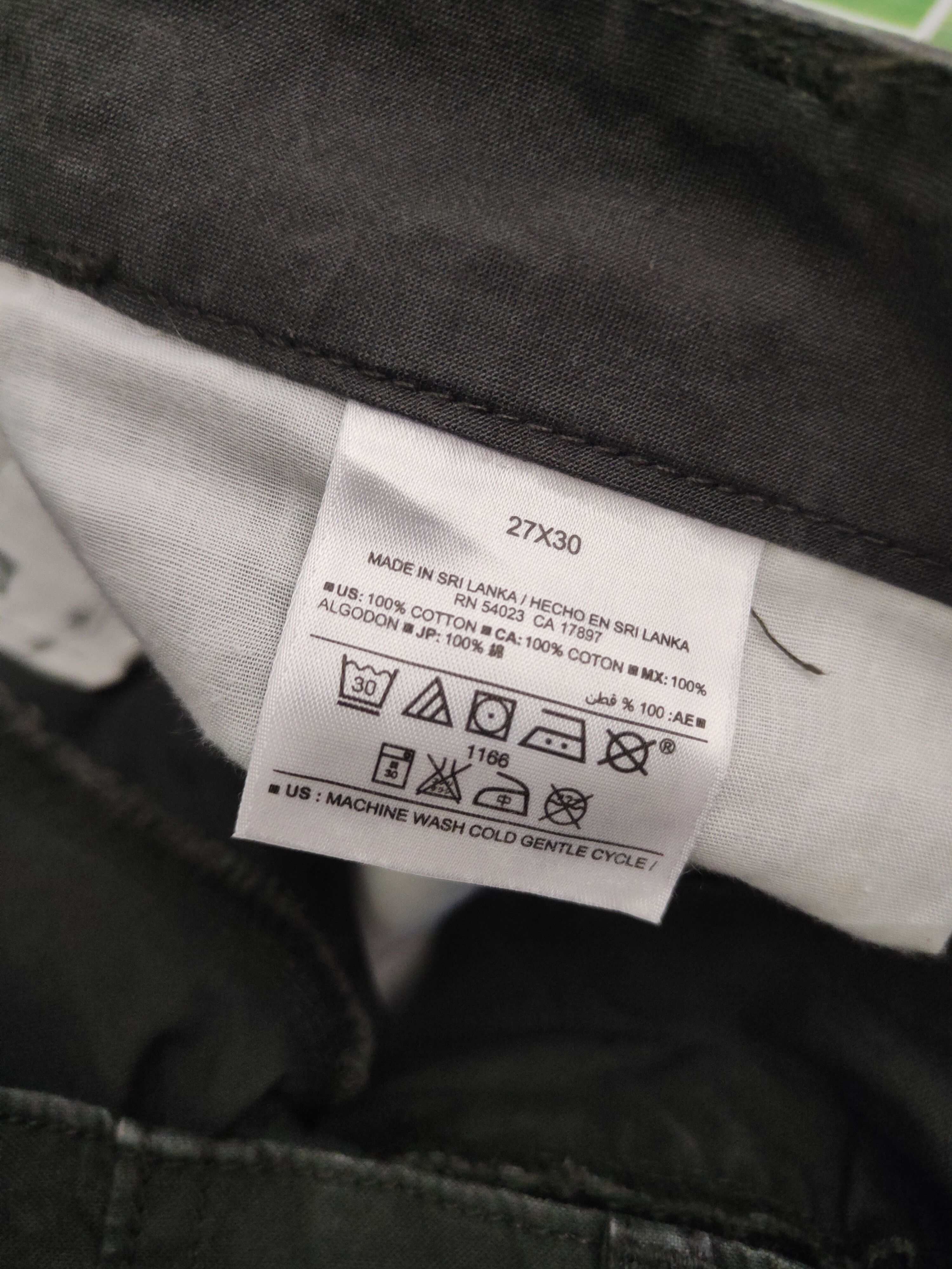 Japanese Brand DL Old Navy Gray Multipocket Tactical Cargo Pants #1487 Size US 27 - 12 Thumbnail