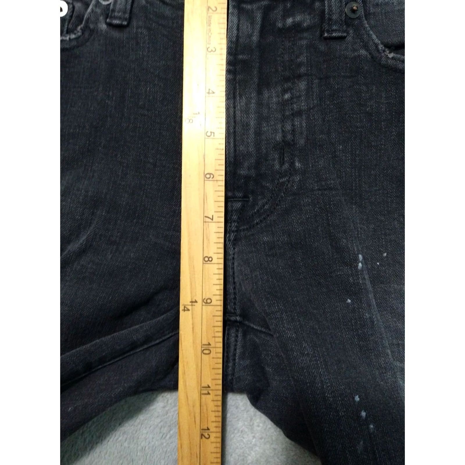 American Eagle Outfitters VINTAGE American Eagle Jeans Mens 28x30 Black Denim Extreme Flex 4 Slim Fit Distressed Signature (adapted to required rules) Size US 28 / EU 44 - 4 Thumbnail